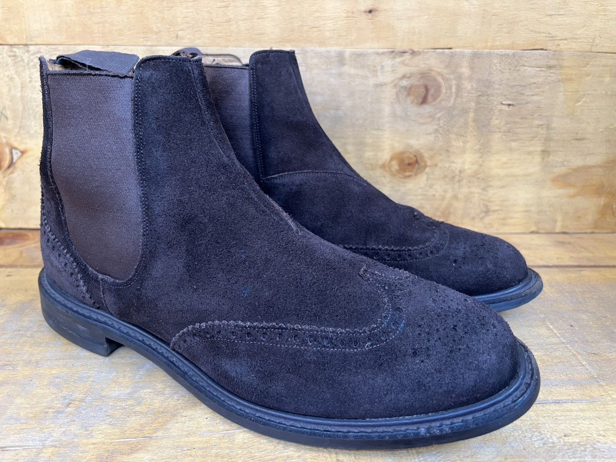 Church's Church’s ‘GRANSLEY 2’ Mens Brown Suede Leather Chelsea Boot Size US 10 / EU 43 - 3 Thumbnail