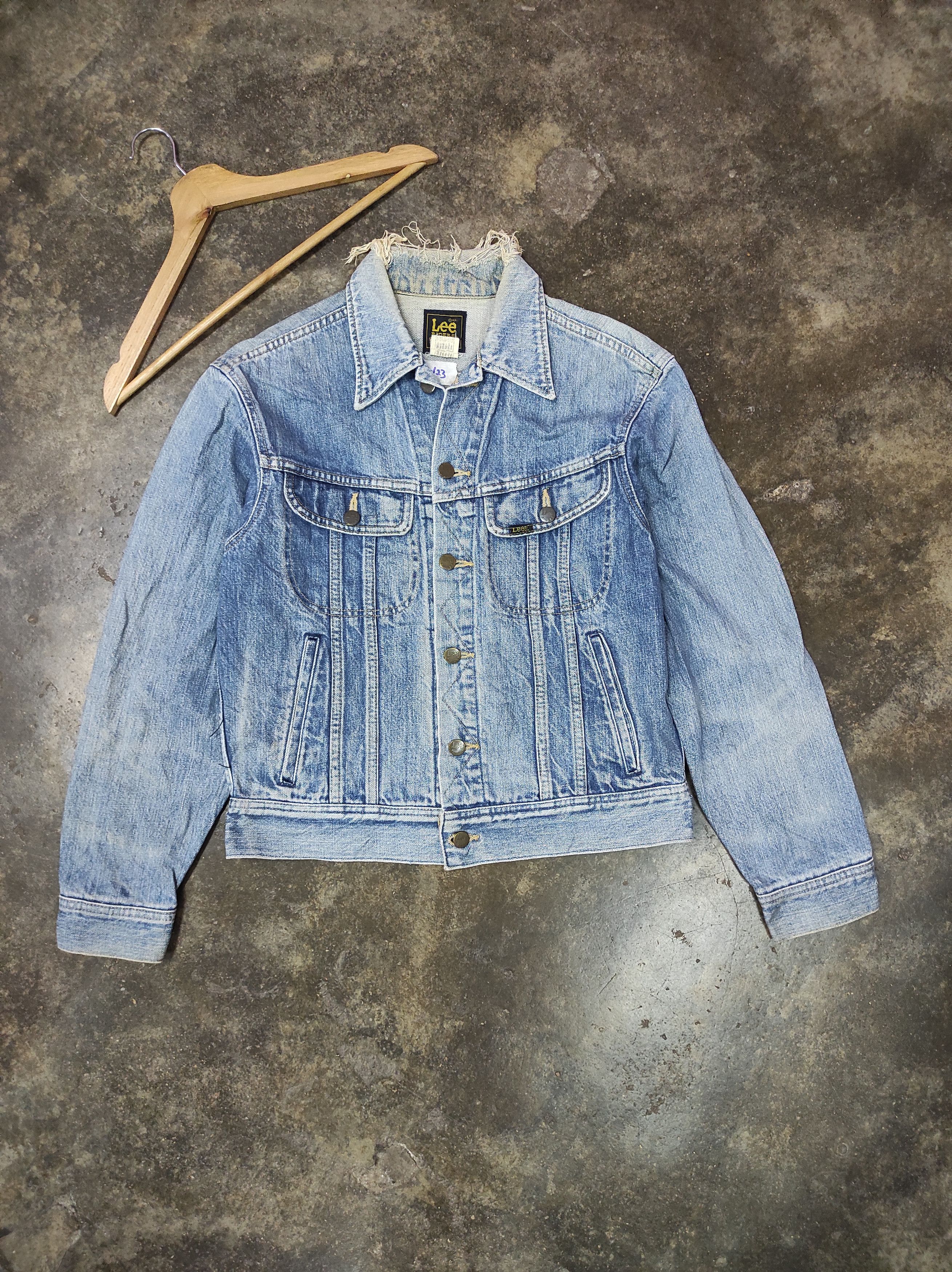 Lee × Vintage LEE RIDERS USA 70'S SCOVIL DENIM TRUCKER JACKET DISTRESSED Size US M / EU 48-50 / 2 - 1 Thumbnail