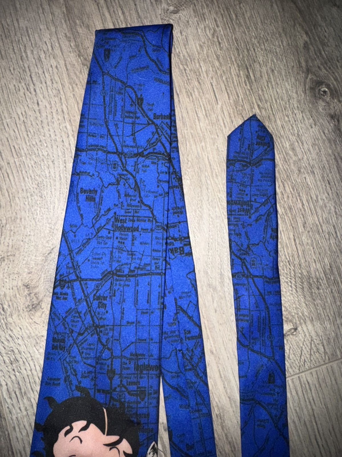 Ralph Marlin VINTAGE 1993 - EZ Rider Betty Boop Ralph Marlin Tie Size ONE SIZE - 4 Thumbnail