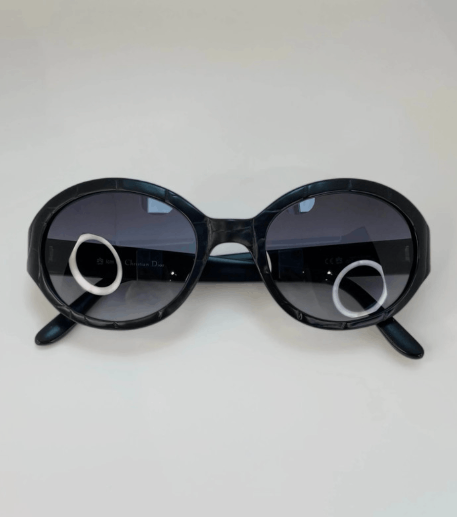 Dior DIOR Sunglasses CD Pop Rectangle Wrap Straps Logo RI945 Size ONE SIZE - 3 Thumbnail