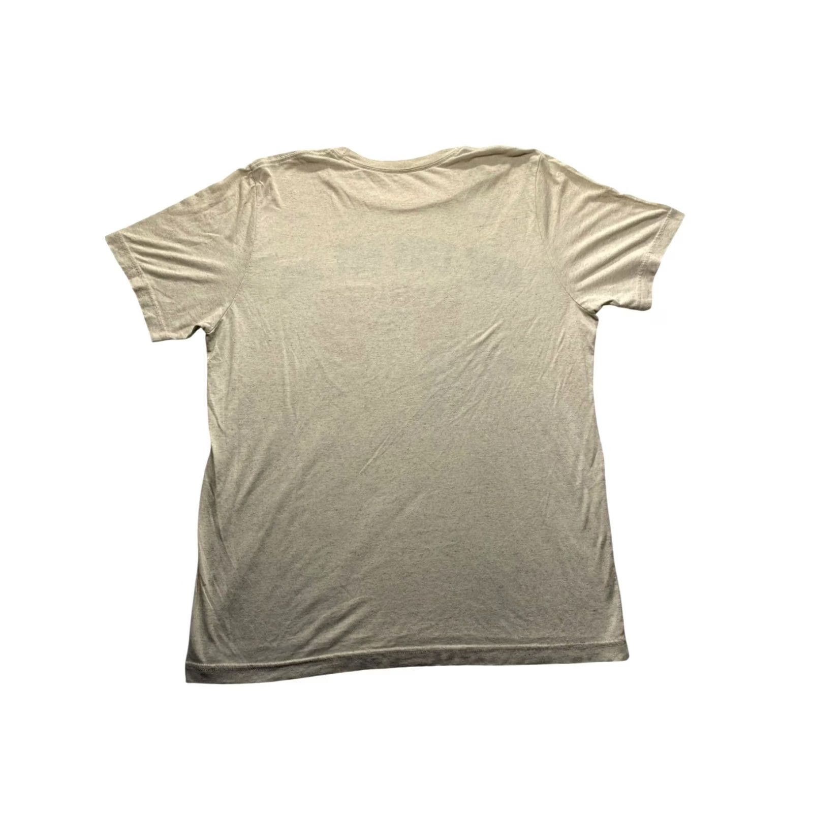 Vintage Police Car Graphic Tee Mens L - Beige Size US L / EU 52-54 / 3 - 2 Thumbnail