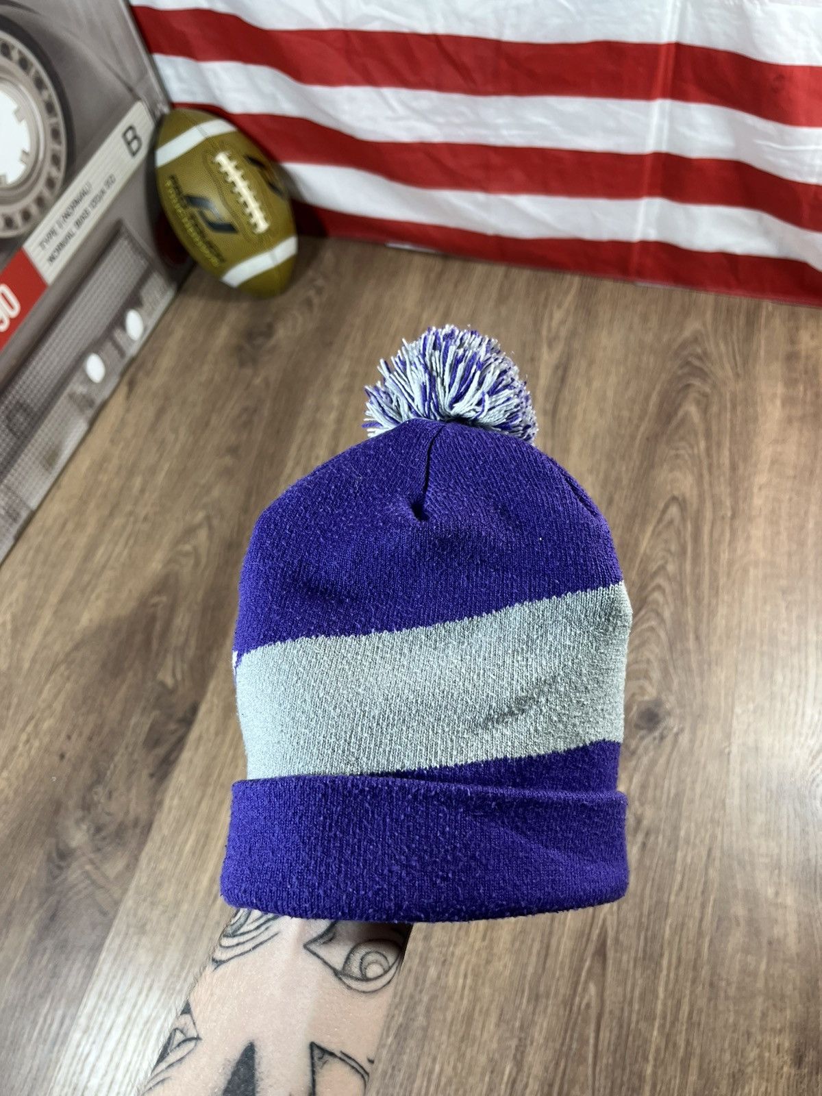 Nike × Vintage Nike Vintage Winter Hat Size ONE SIZE - 4 Thumbnail