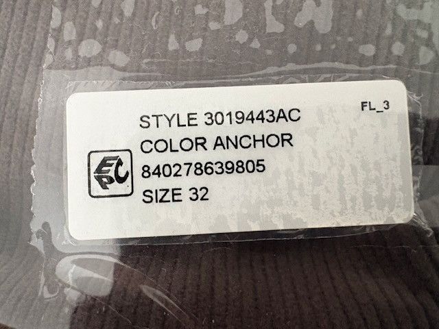 Hiroshi Kato Carob "Pipe" Straight Leg Stretch Cord Chino Size US 32 / EU 48 - 8 Thumbnail