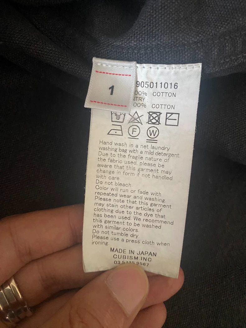 Visvim visvim 20 aw natural dyed flannel shirt Size US S / EU 44-46 / 1 - 4 Thumbnail