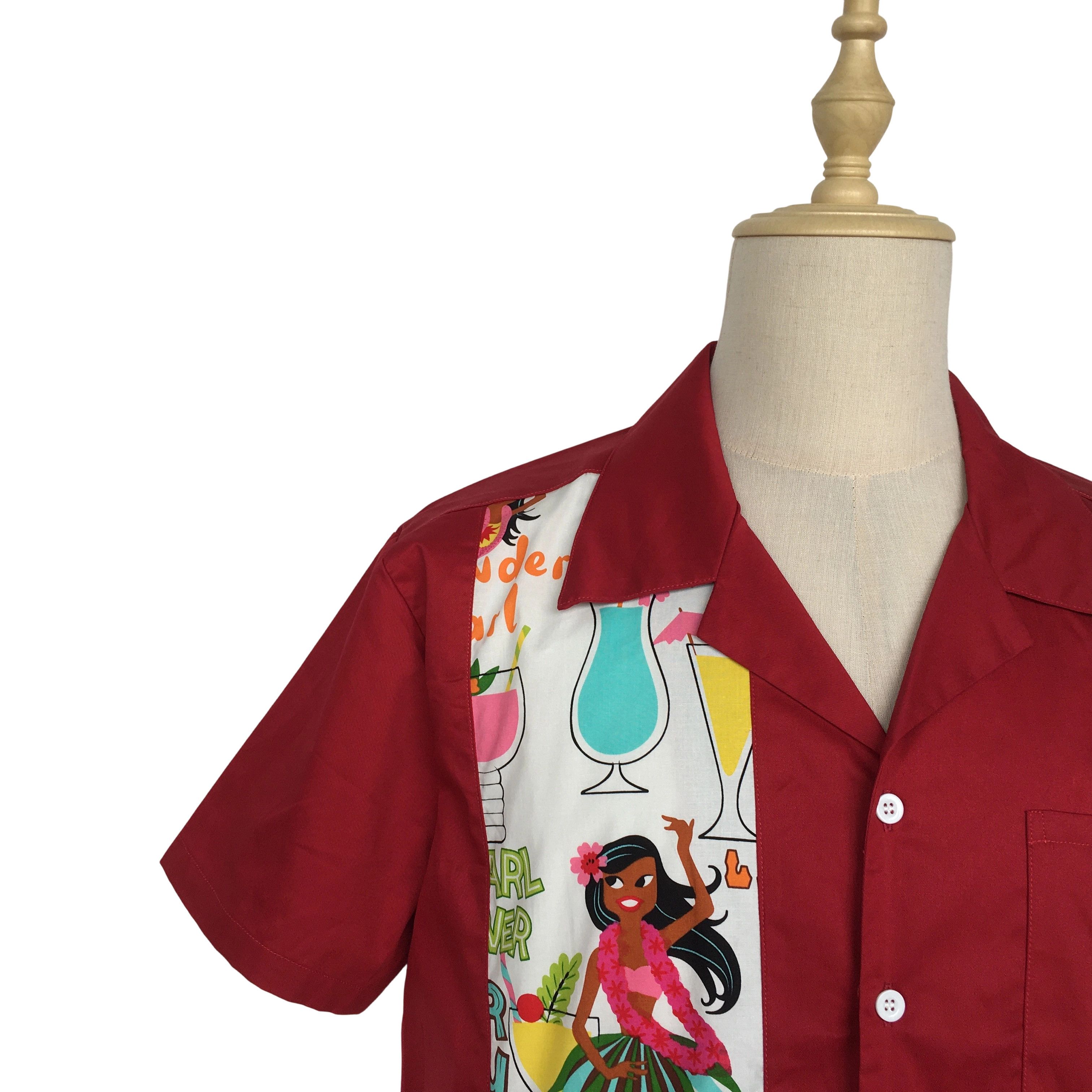 Other Hawaiian Summer Shirt Casual Style Hula Girl Pattern Size US XL / EU 56 / 4 - 6 Thumbnail