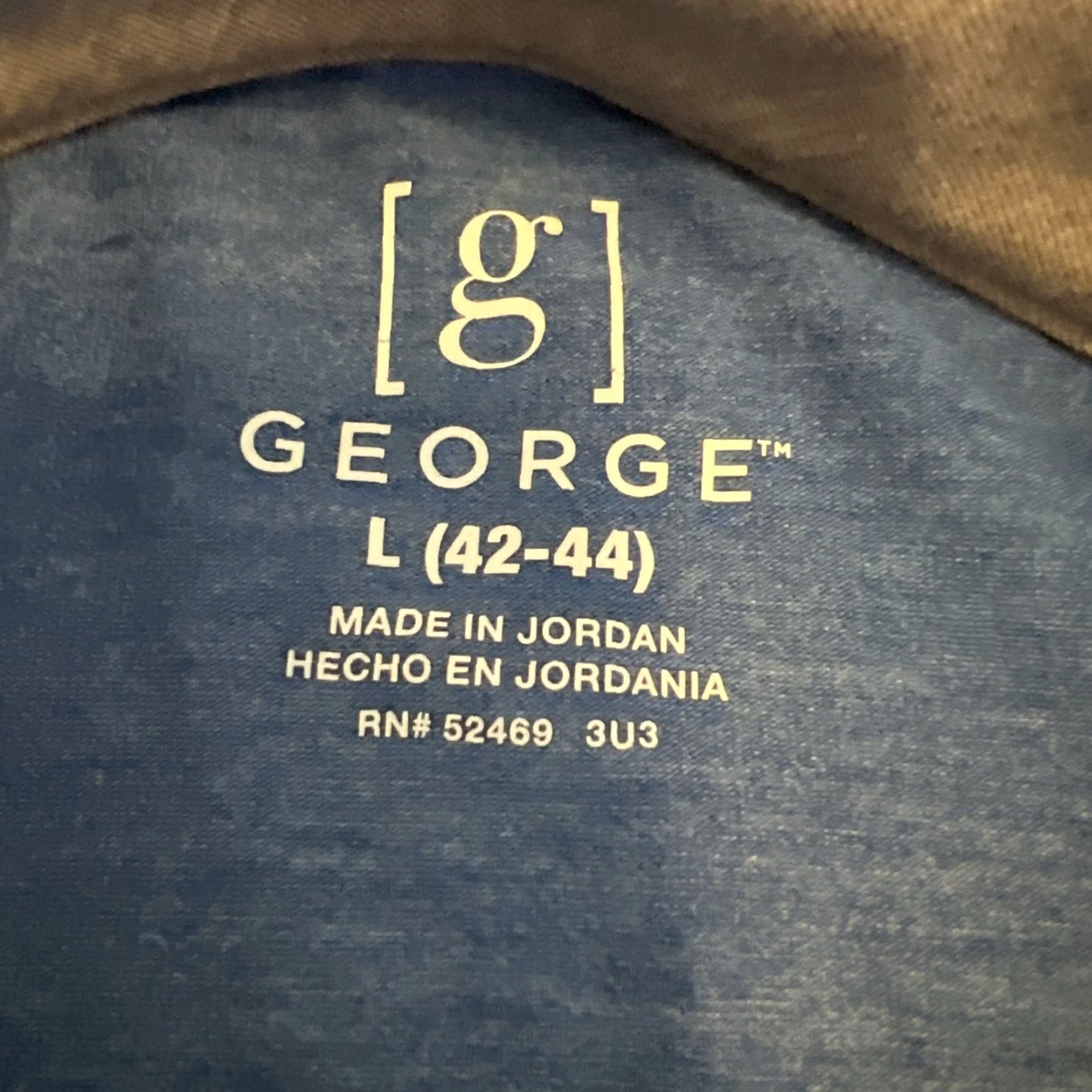 George VINTAGE Rare Joey “Jaws” Chestnut July 4th Polo Shirt Large New Mens Polo Shirt Blue 100% Cotton Jaws Theme Collection Size US L / EU 52-54 / 3 - 6 Thumbnail