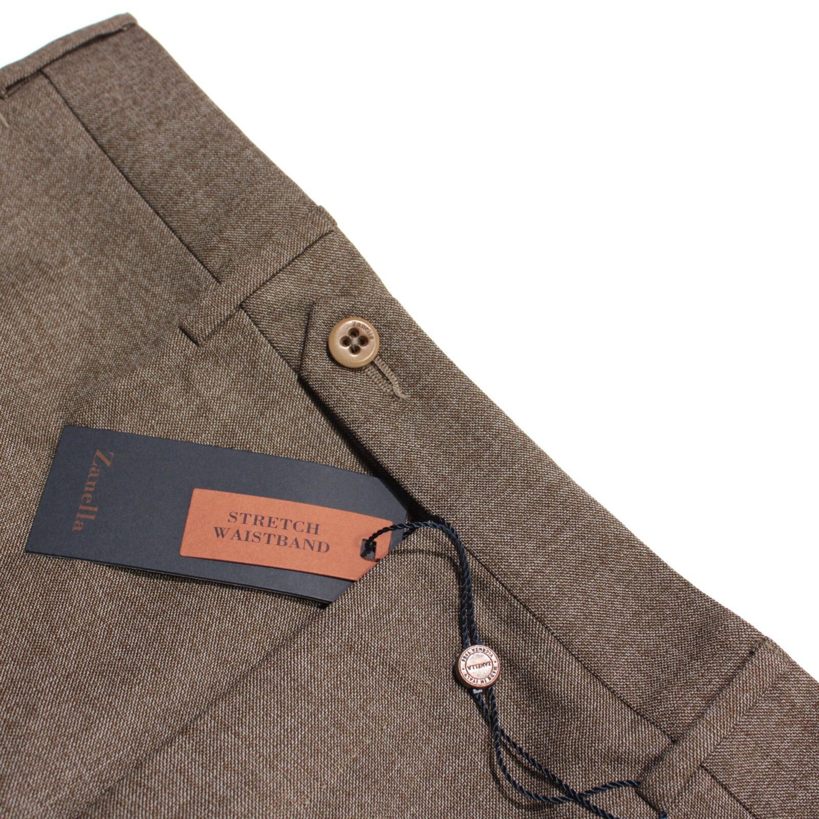 Zanella Zanella New with tags Dress Pants Size 32 US In Brown Size US 32 / EU 48 - 1 Thumbnail