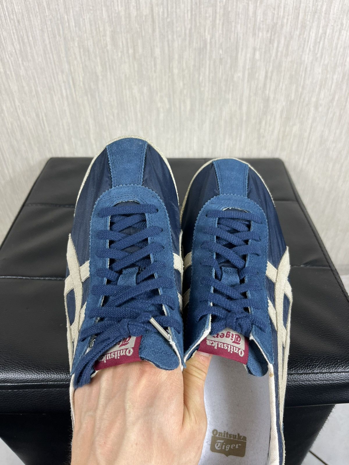 Asics Vintage OG Asics Onitsuka Tiger y2k suede sneakers shoes low Size US 10.5 / EU 43-44 - 19 Thumbnail