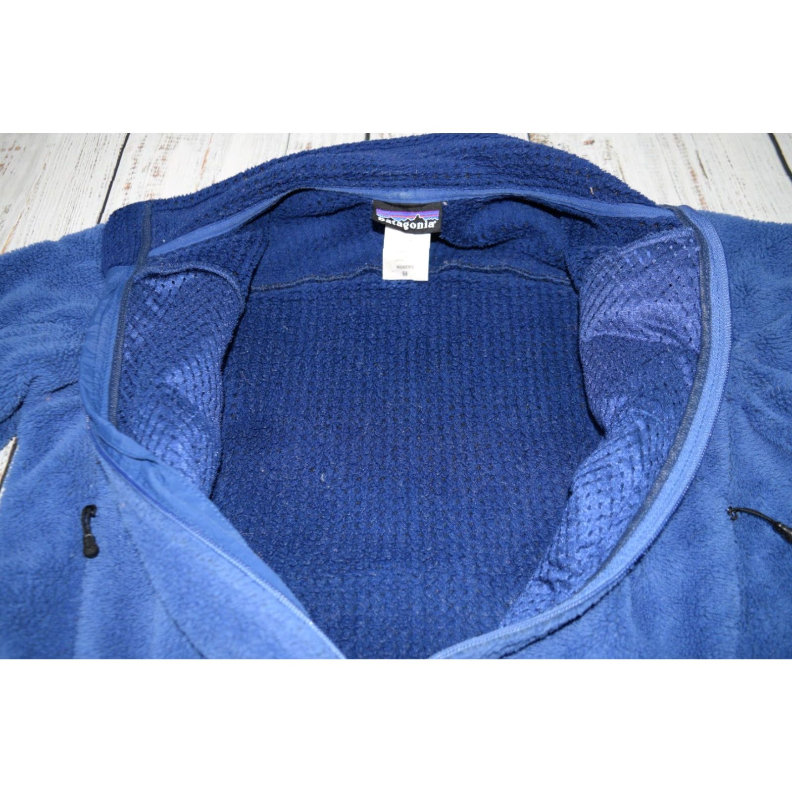 Patagonia VINTAGE VTG PATAGONIA R4 REGULATOR JACKET POLARTEC FLEECE BLUE ZIP UP BODYWARMER WOMENS Size M / US 6-8 / IT 42-44 - 6 Thumbnail