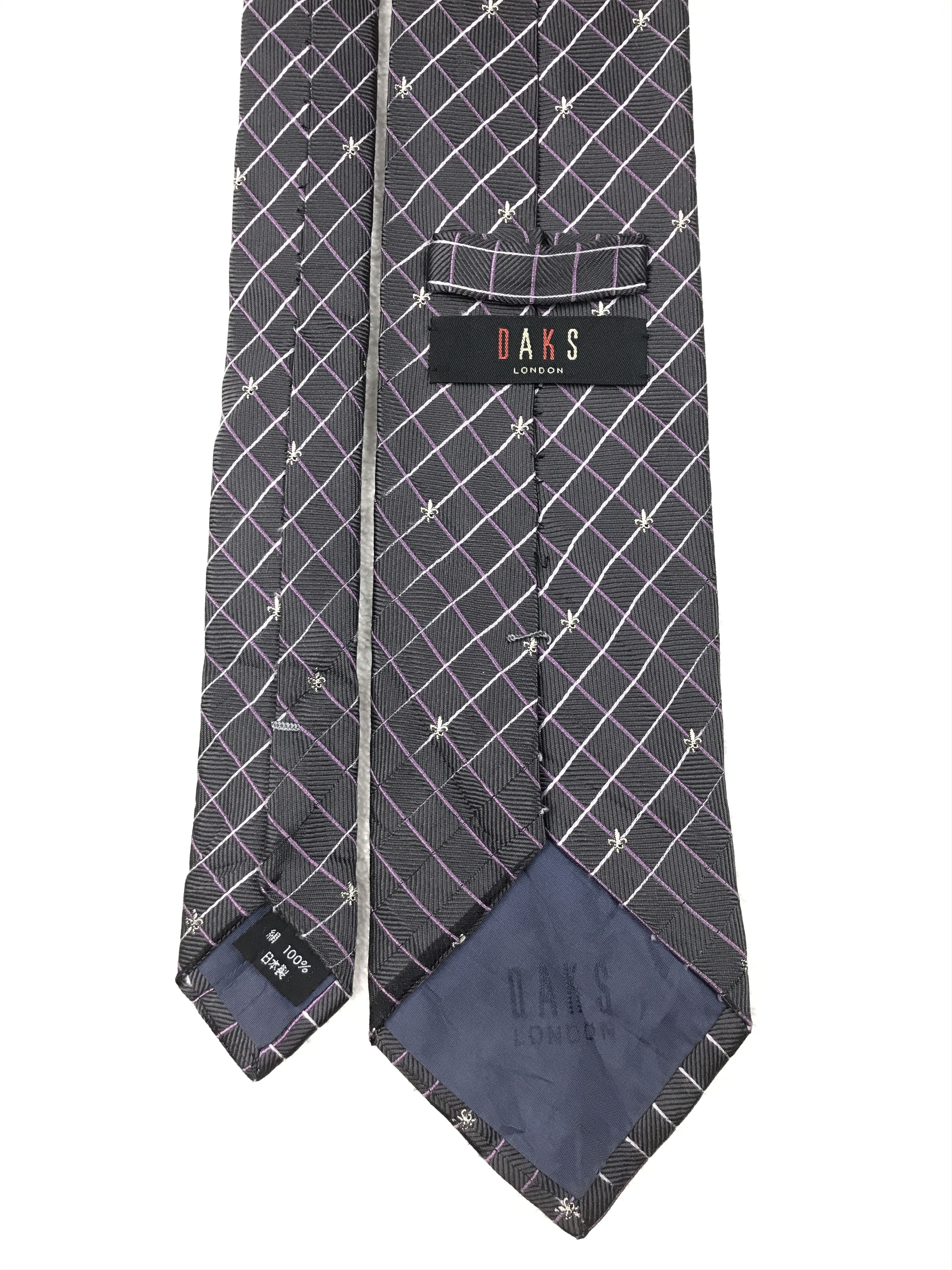 DAKS × Designer × Vintage Vintage Daks Silk Necktie Size ONE SIZE - 4 Thumbnail