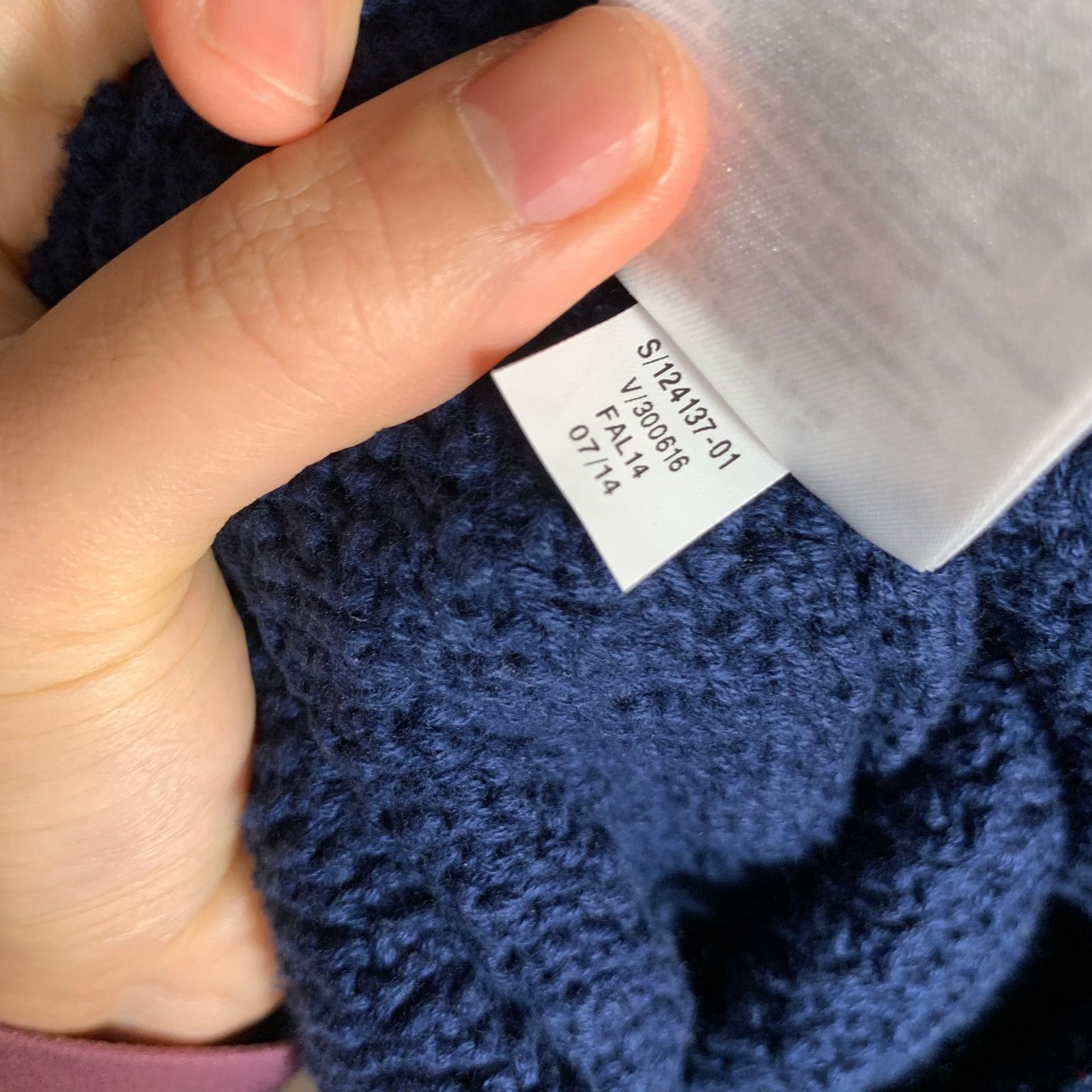 Banana Republic Banana Republic Blue Knit Poncho Size S Size S / US 4 / IT 40 - 11 Thumbnail