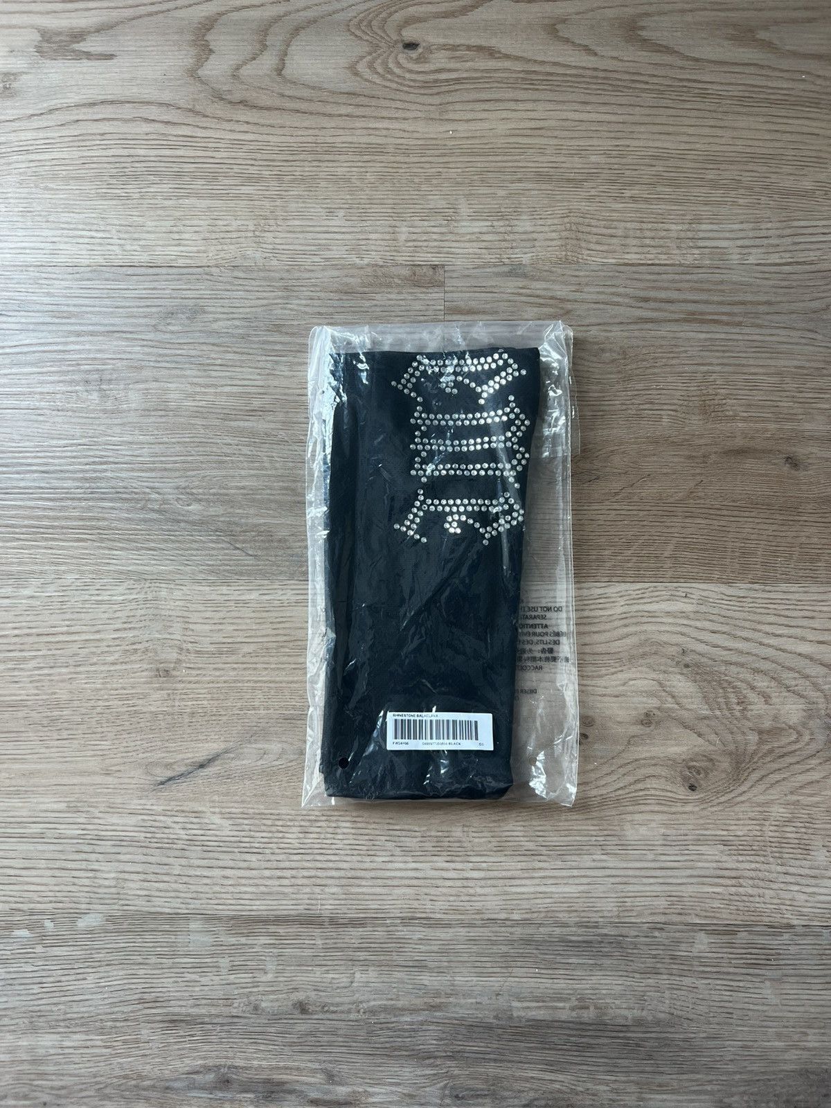 Supreme Supreme FW24 - Rhinestone Balaclava (Black) Size ONE SIZE - 2 Thumbnail
