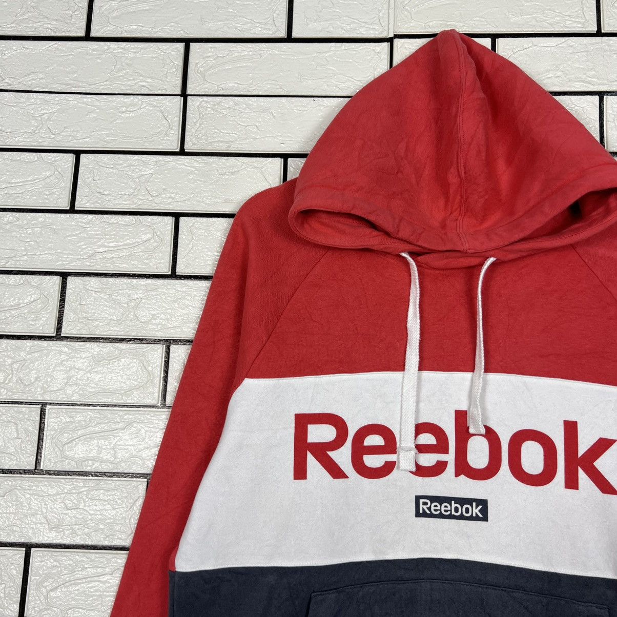 Reebok REEBOK Big Logo Colorblock Pullover Hoodies #4282-C195 Size US M / EU 48-50 / 2 - 3 Thumbnail