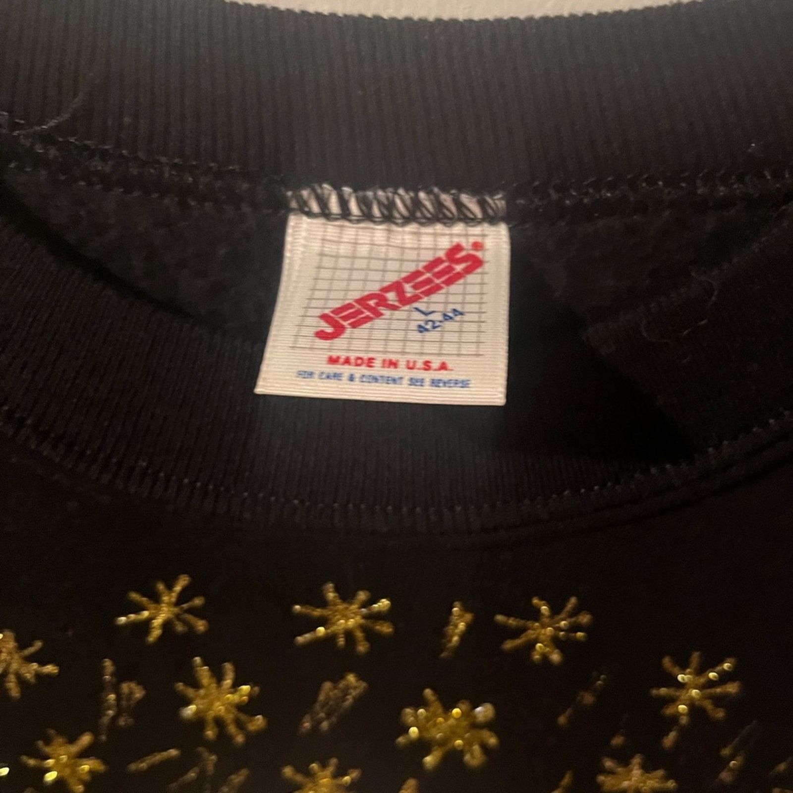 Jerzees Marilyn Monroe sweater. Marilyn surrounded by stars Size L / US 10 / IT 46 - 5 Thumbnail