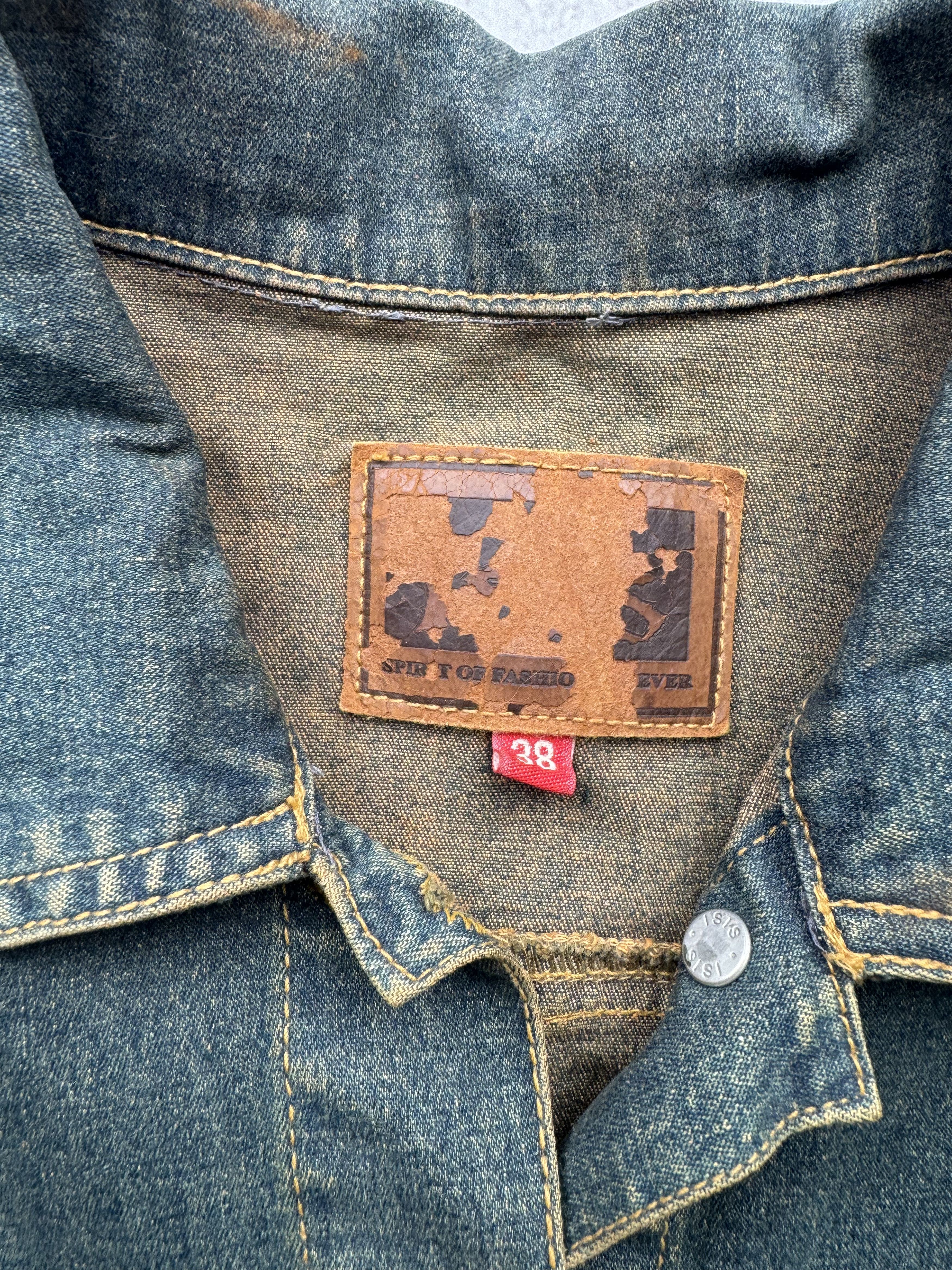 Vintage Vintage Amazing Denim Jacket Size XS / US 0-2 / IT 36-38 - 4 Thumbnail