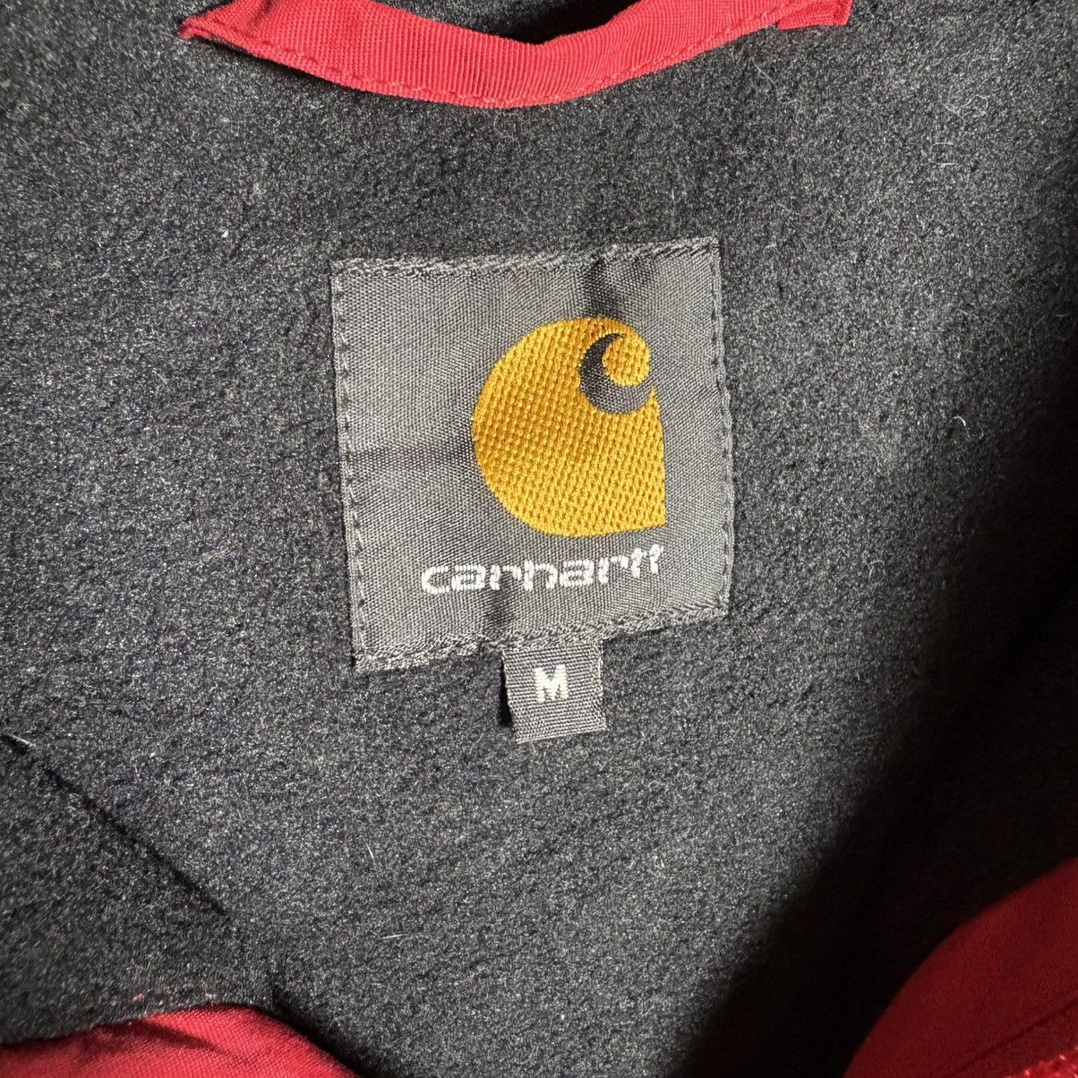 Carhartt Vintage Carhartt Logo Monogram Half Zip Hoodie Jacket Size M / US 6-8 / IT 42-44 - 3 Thumbnail