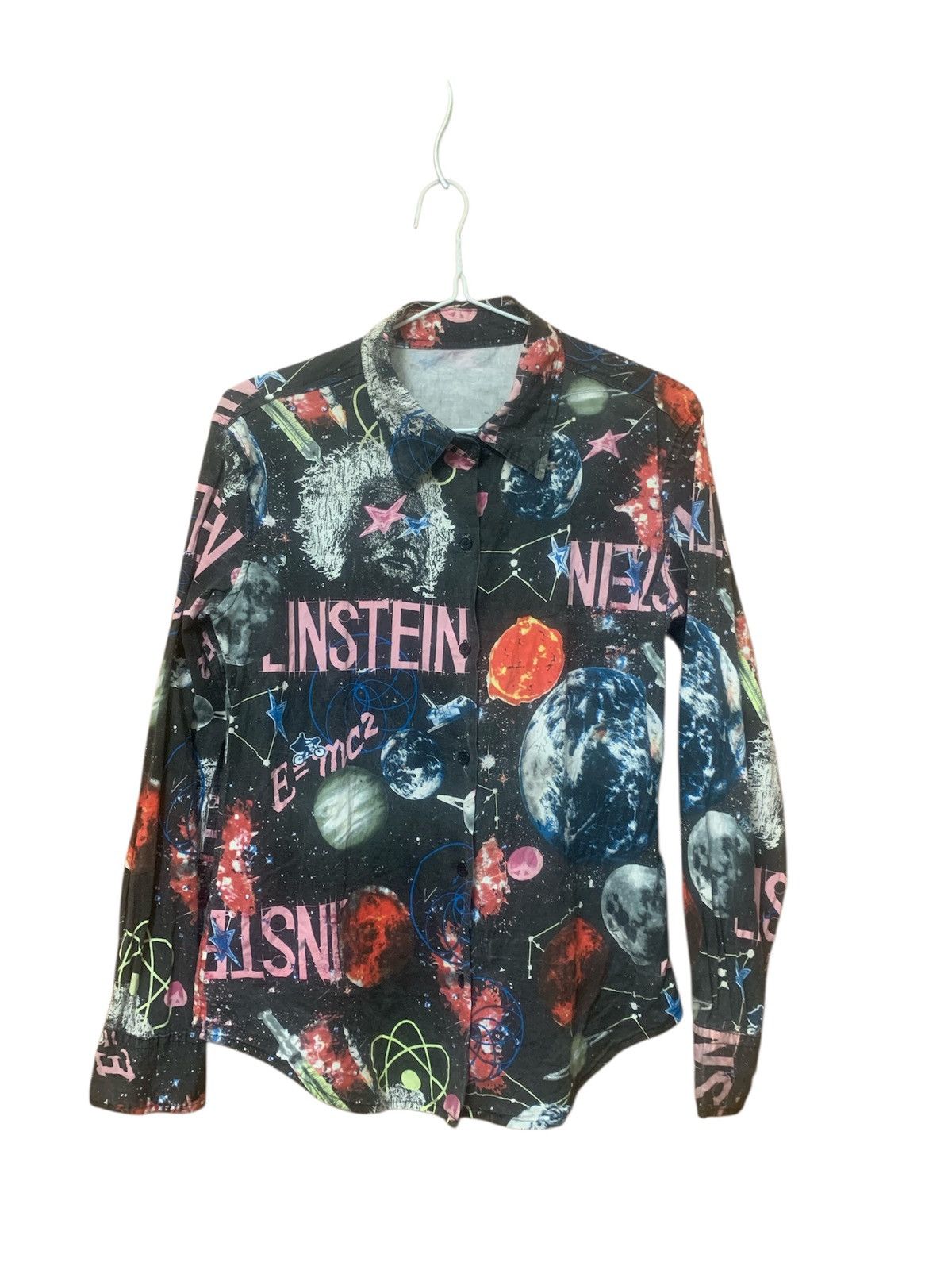Other vintage albert einstein full print shirt Size US S / EU 44-46 / 1 - 1 Thumbnail