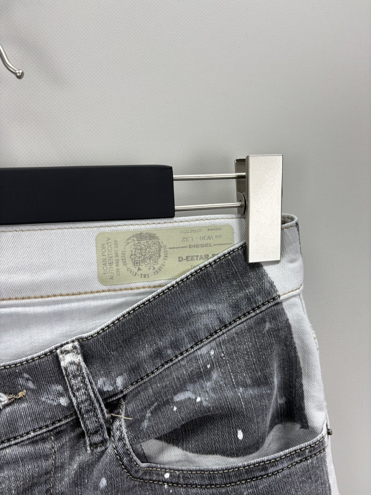 Diesel Mens jeans Y2k Diesel Size 30 Color Gray Size US 30 / EU 46 - 5 Thumbnail