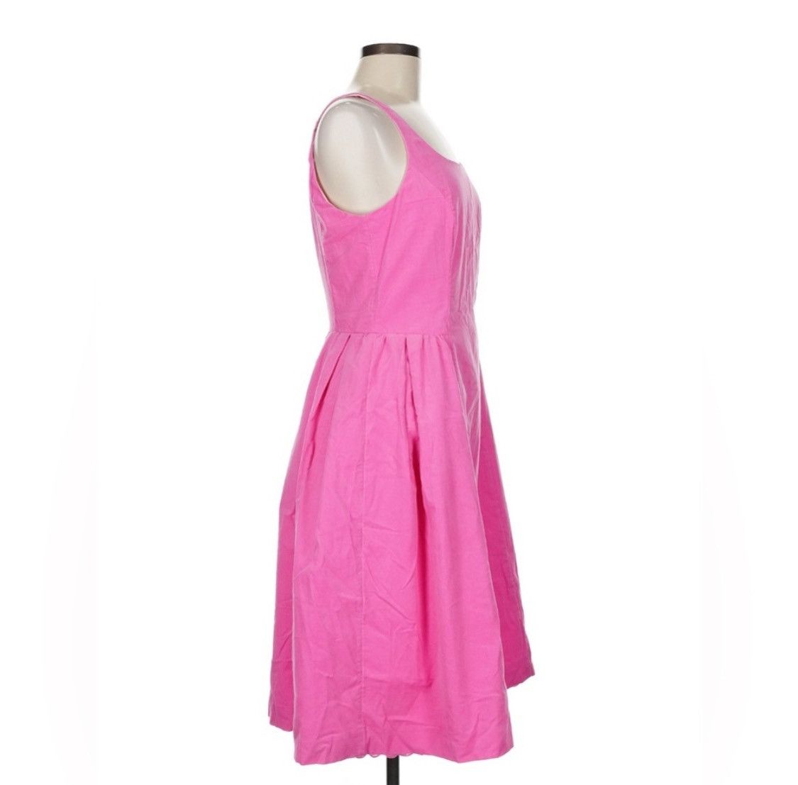 Isaac Mizrahi Pink Square Neck Dress Size M / US 6-8 / IT 42-44 - 3 Thumbnail