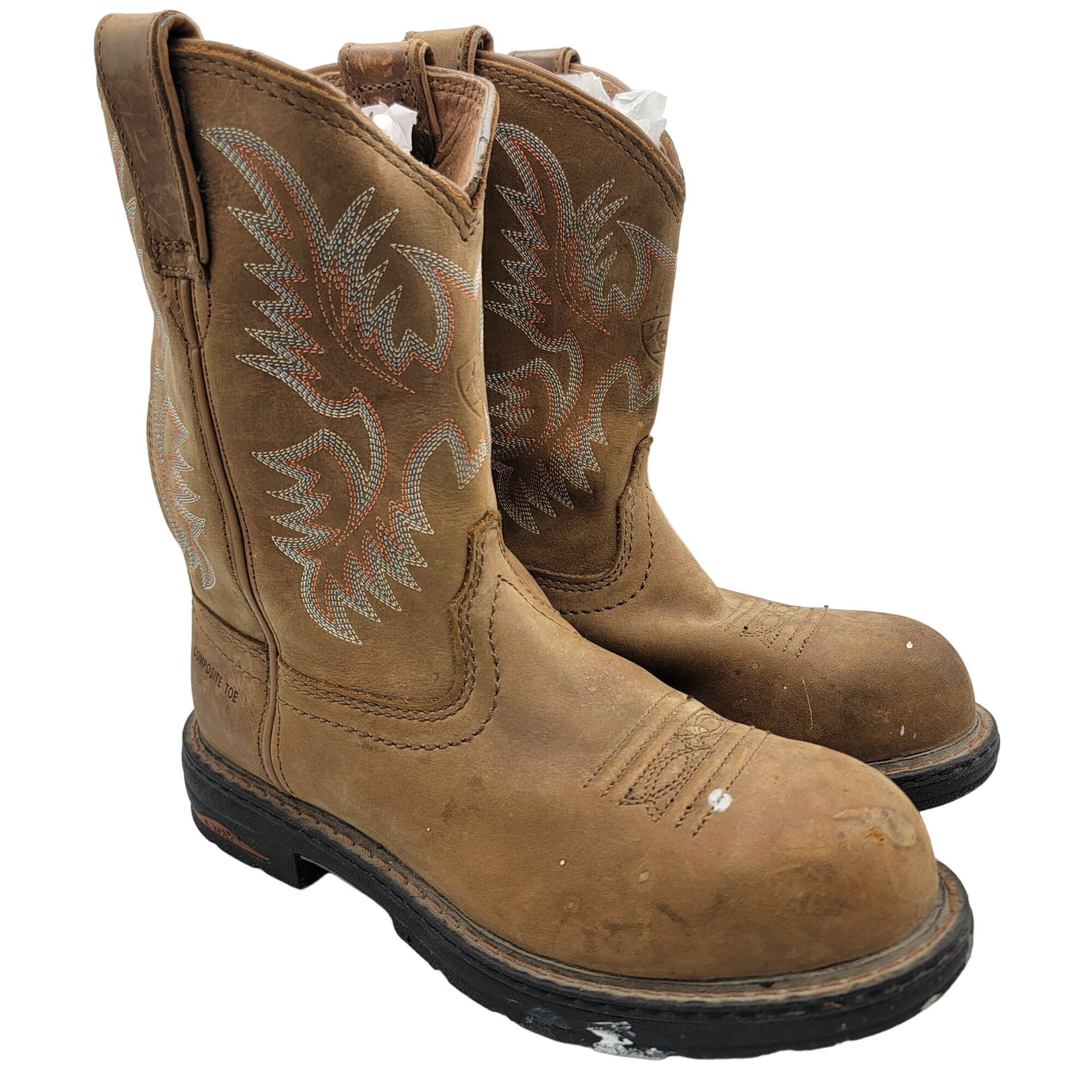 Ariat Ariat Tracey Womens 6 Brown Composite Toe Work Boots Casual Size US 6 / IT 36 - 1 Thumbnail