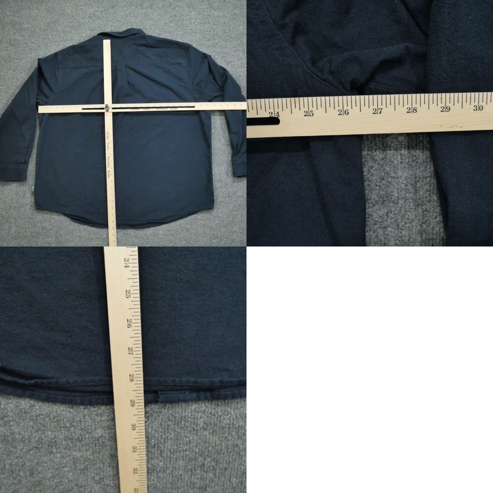 Vintage Woolrich Shirt Mens 2XL Blue Button-Up Flannel Collared Cotton Pocketed Workwear Size US XXL / EU 58 / 5 - 8 Thumbnail