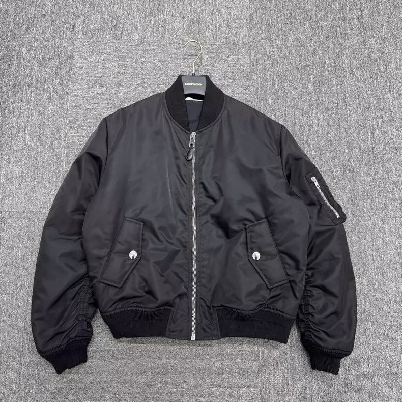 Givenchy givenchy black cotton bomber jacket Size US L / EU 52-54 / 3 - 1 Thumbnail