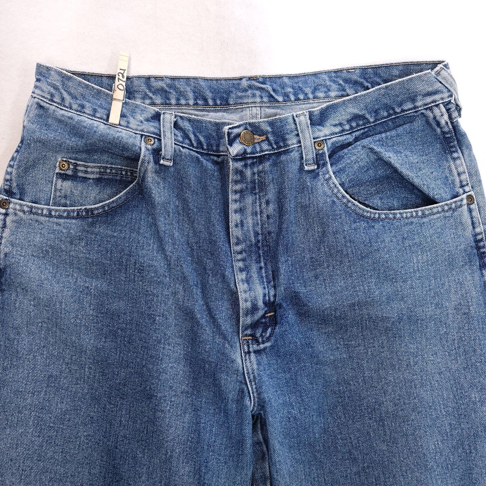 Wrangler Wrangler Casual Denim Medium Wash Jeans Mens Size 36x34 Blue Size US 36 / EU 52 - 1 Thumbnail
