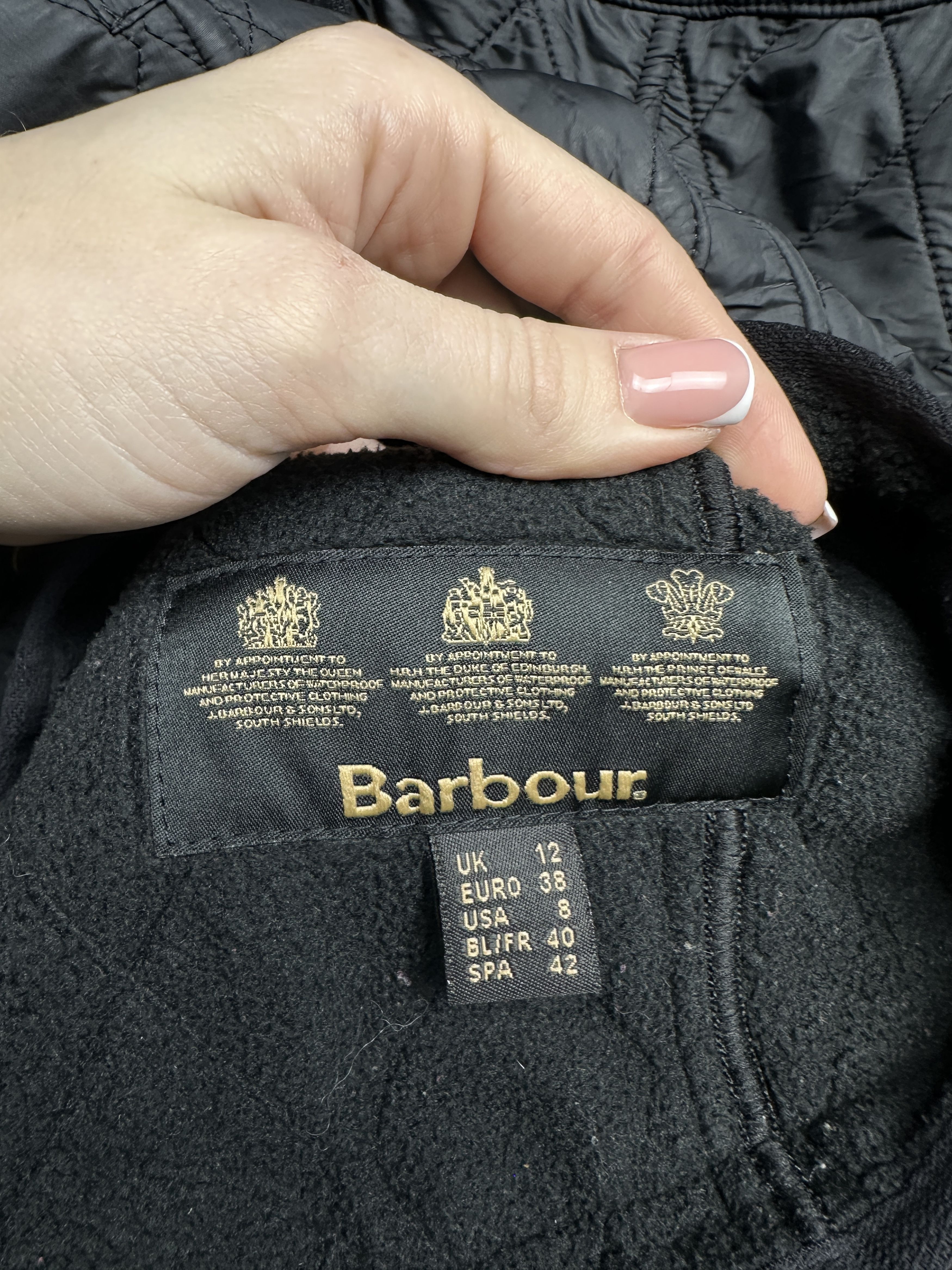 Barbour × Vintage Barbour International Polarquilt Quilted Jacket Size M / US 6-8 / IT 42-44 - 7 Thumbnail
