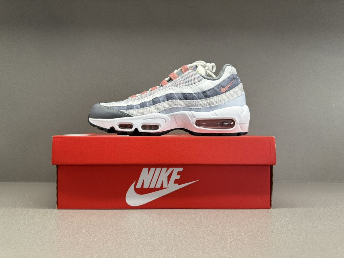 Nike Nike Air Max 95 Vast Grey Red Stardust Size US 13 / EU 46 - 2 Thumbnail