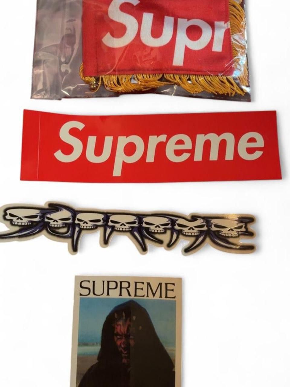 Supreme Fw 26 Stickers in Red, Men's