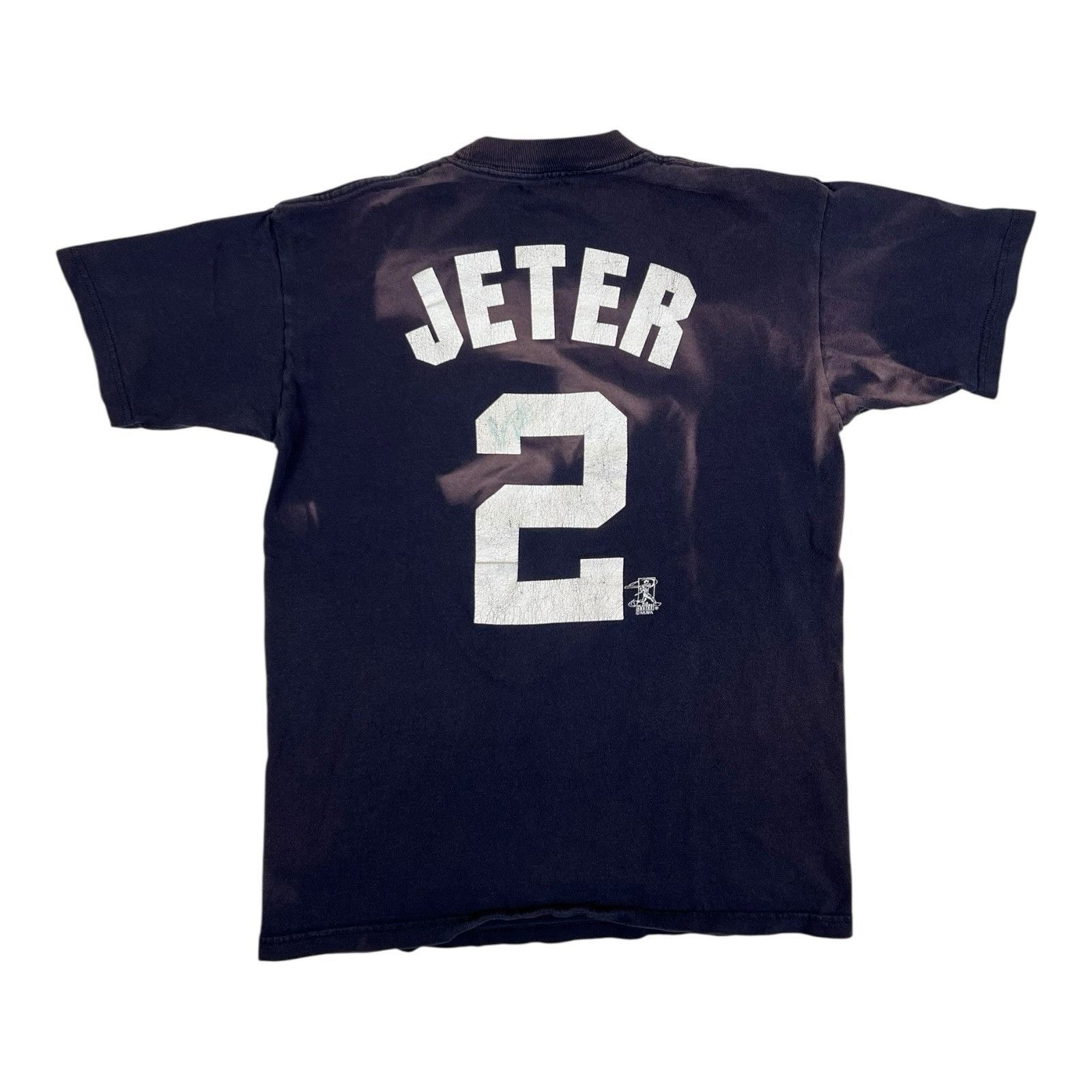 Majestic Vintage New York Yankees Derek Jeter T-Shirt Size Small Sun Size US S / EU 44-46 / 1 - 3 Thumbnail