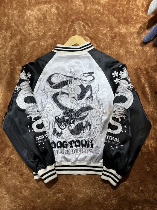 Vintage Dog Town Black Dragon Sukajan | Grailed