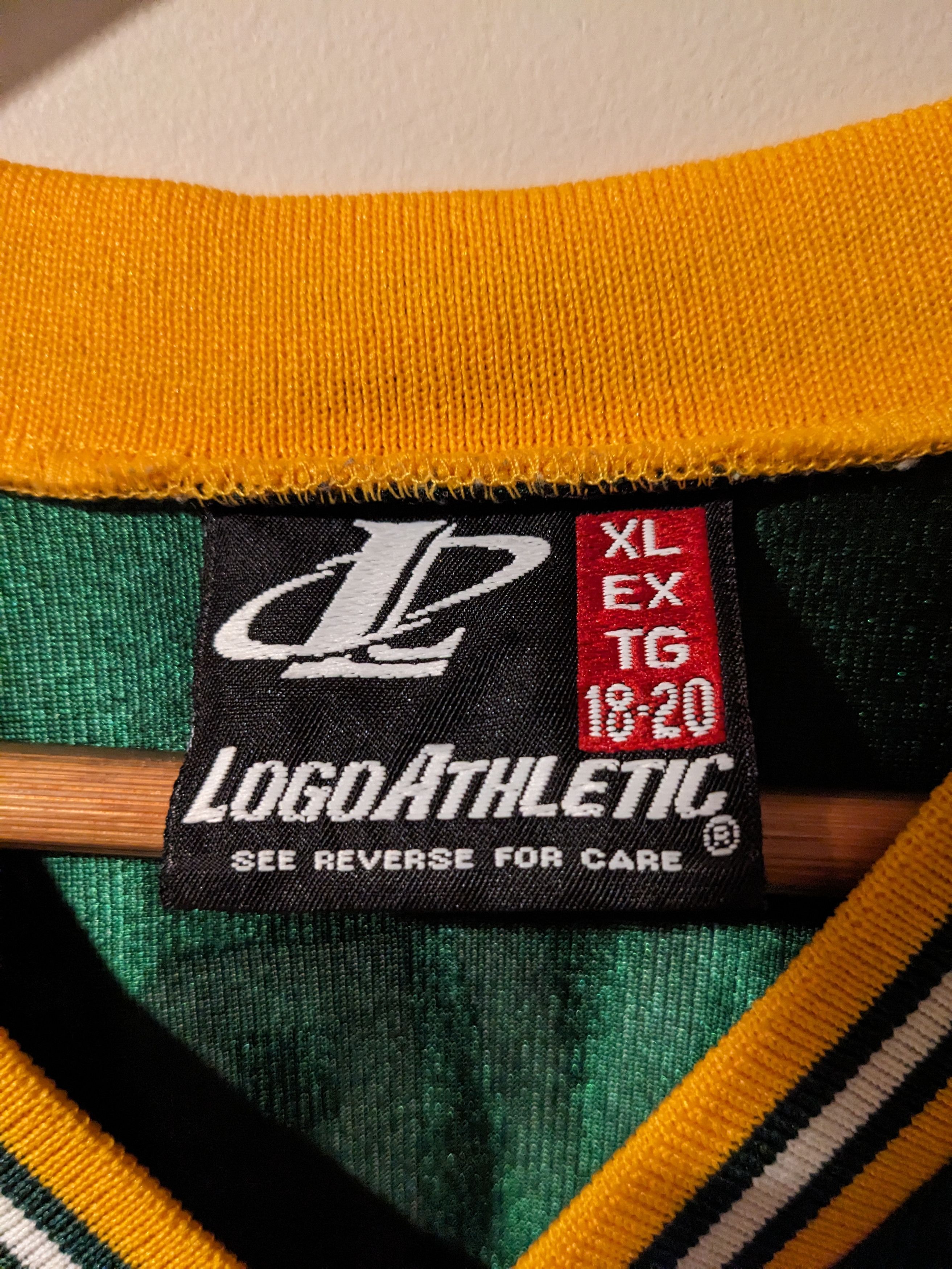 NFL × Vintage Vintage 90s Green Bay Packers NFL FAVRE YOUTH X-Large Jersey Size US XL / EU 56 / 4 - 6 Thumbnail