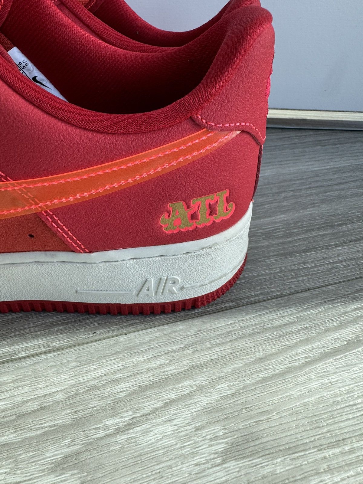 Nike Nike Air Force 1s ATL EDITION Size US 9.5 / EU 42-43 - 7 Thumbnail