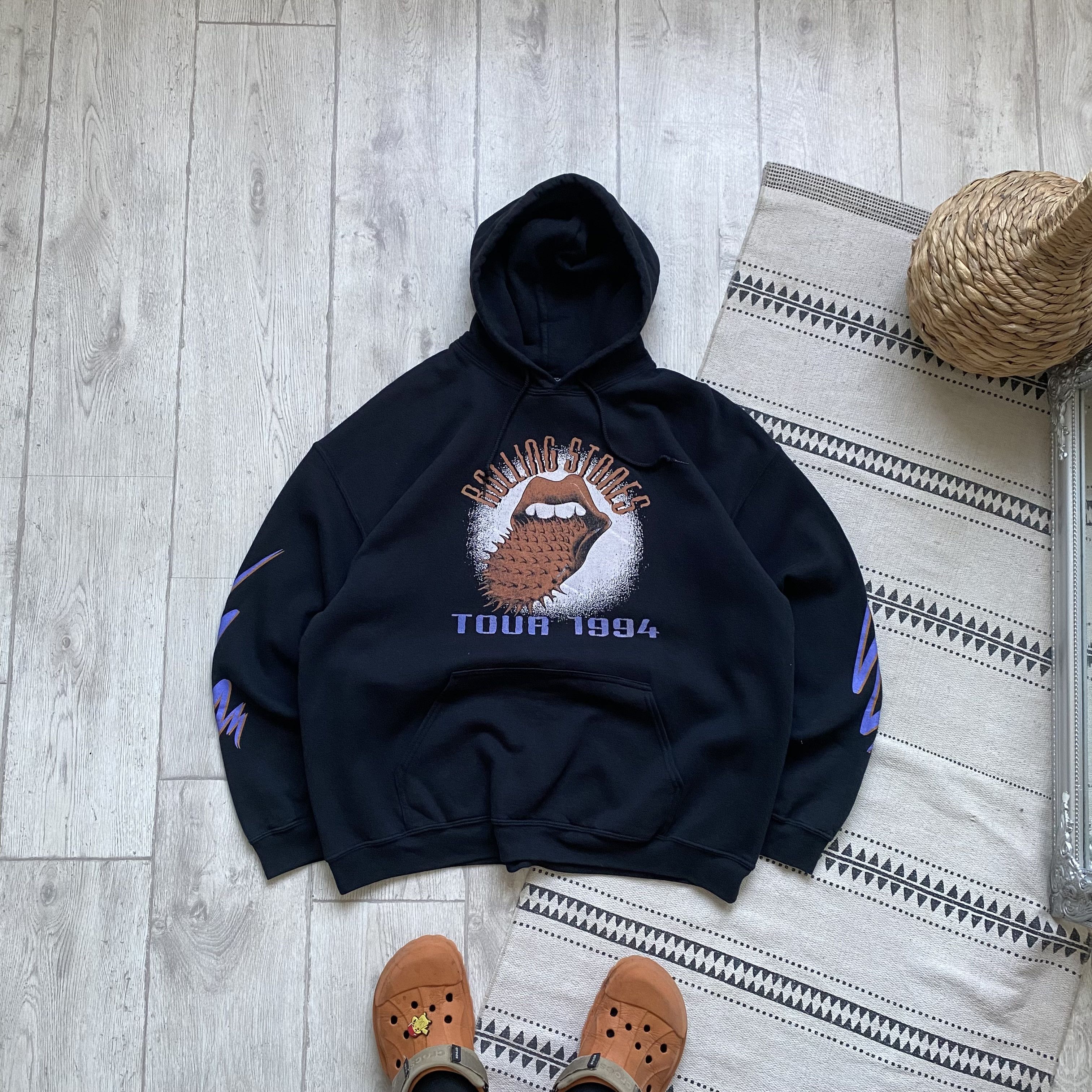 The Rolling Stones 🎸Tour 1994 The Rolling Stones hoodie Woodoo lounge Rock Tee Size US XL / EU 56 / 4 - 2 Thumbnail