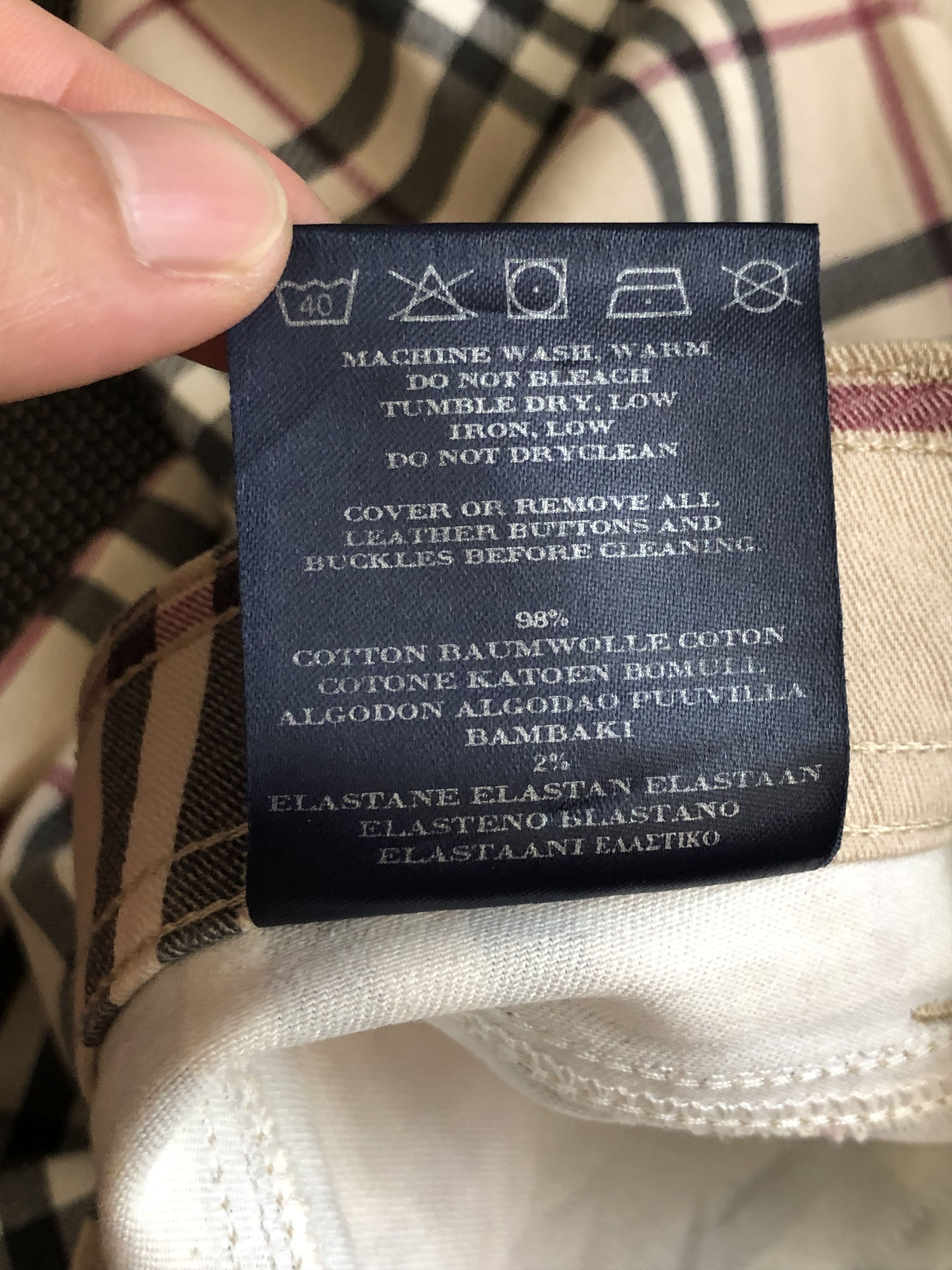 Burberry NOVA BOOTCUT PANTS Size 28" / US 6 / IT 42 - 11 Thumbnail