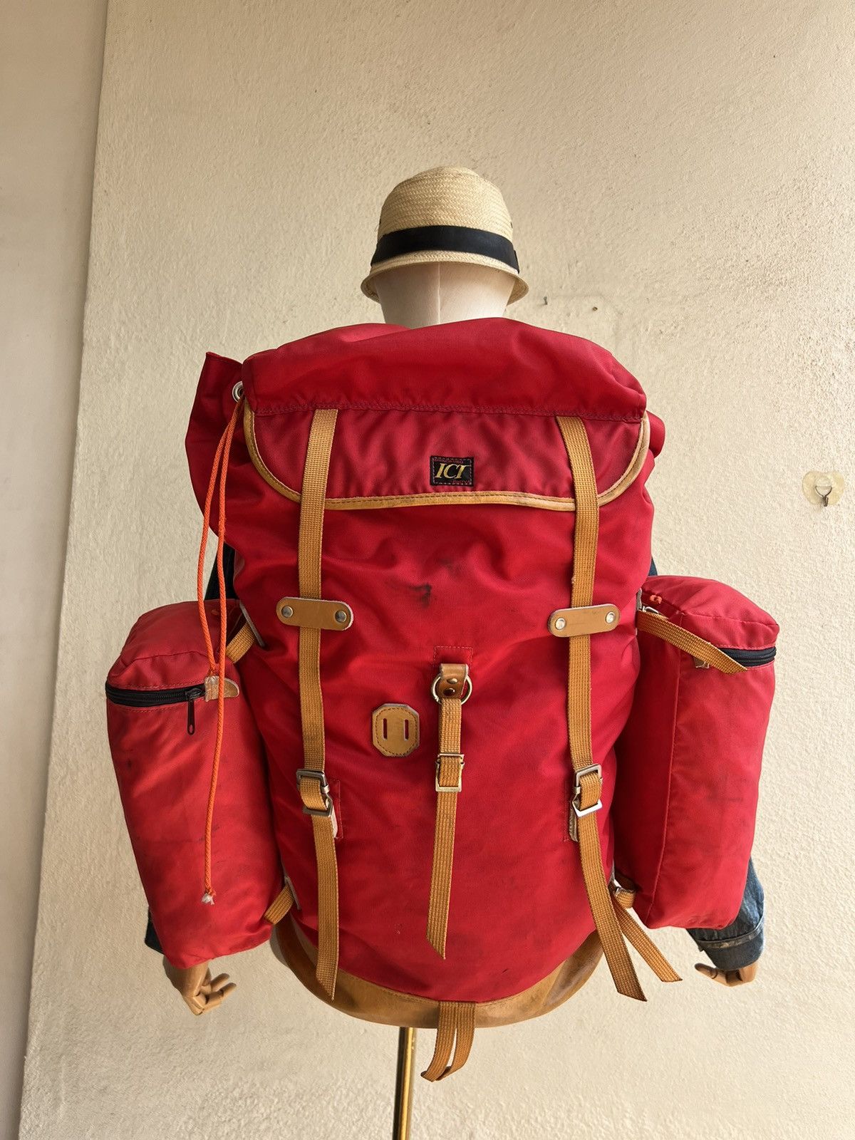 Vintage VTG 70s 80s Japan Shinokubo ICI Omiya Nylon Hiking Backpack Size ONE SIZE - 3 Thumbnail