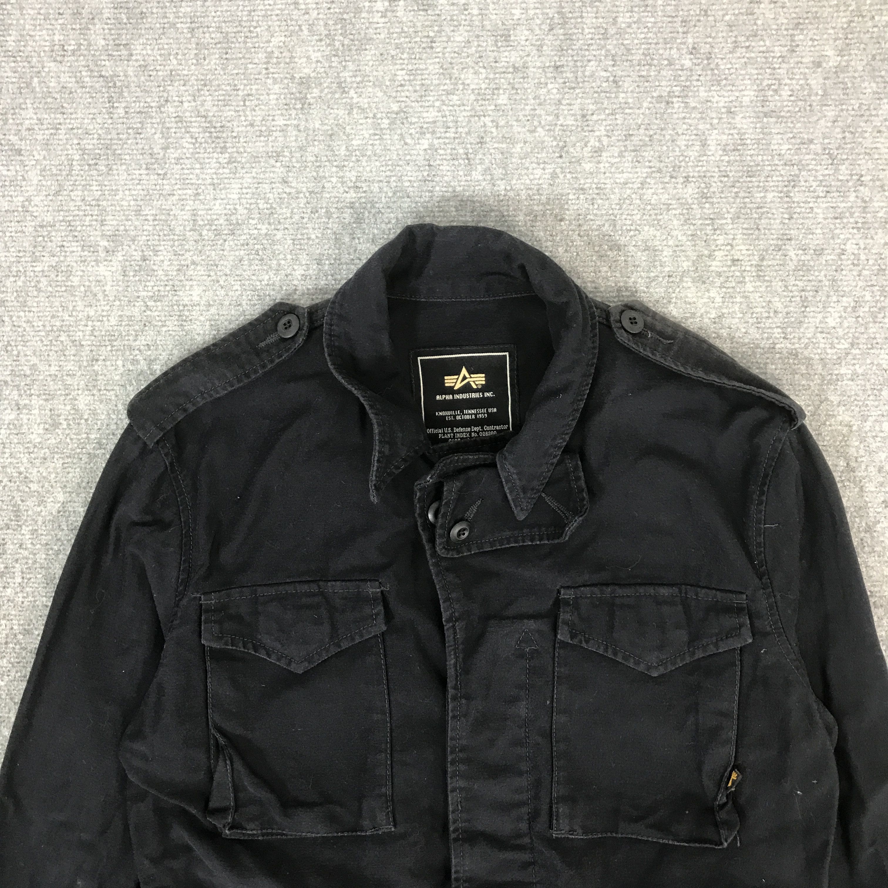 Alpha Industries ALPHA INDUSTRIES MILITARY M65 BUTTON JACKET K68B6 Size US L / EU 52-54 / 3 - 2 Thumbnail