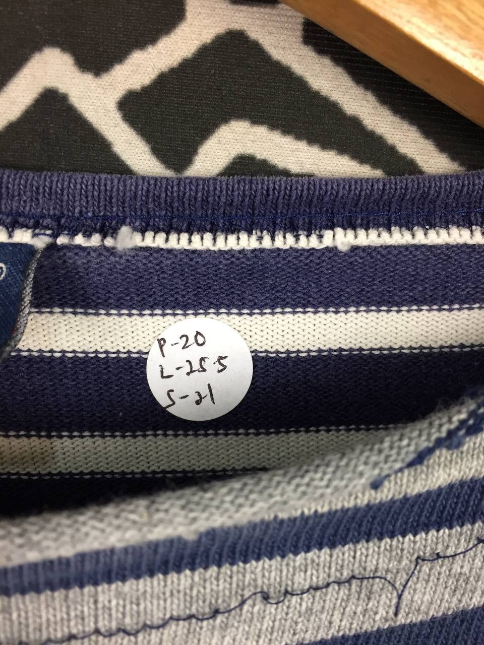 Saint James Vtg Saint James Mixed Patterns Breton Stripe Boat Neck Tee Size US M / EU 48-50 / 2 - 17 Thumbnail