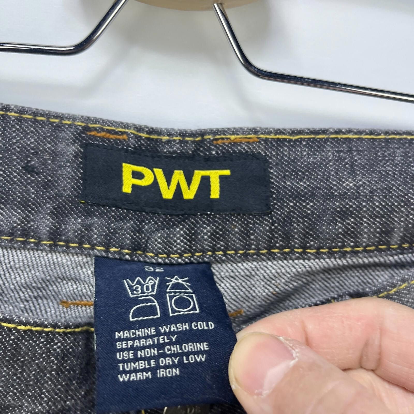 Other Vintage Y2K PWT Jeans Denim Shorts Size 32 Baggy Skater Size US 32 / EU 48 - 7 Thumbnail