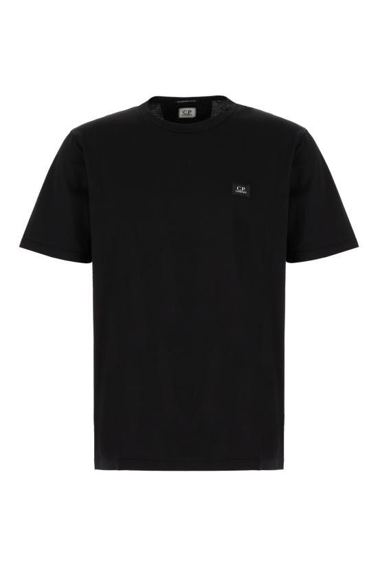 C.P. Company C.P. COMPANY Men T-Shirts 18CMTS087A006374G 999 BLACK Size US XL / EU 56 / 4 - 1 Thumbnail