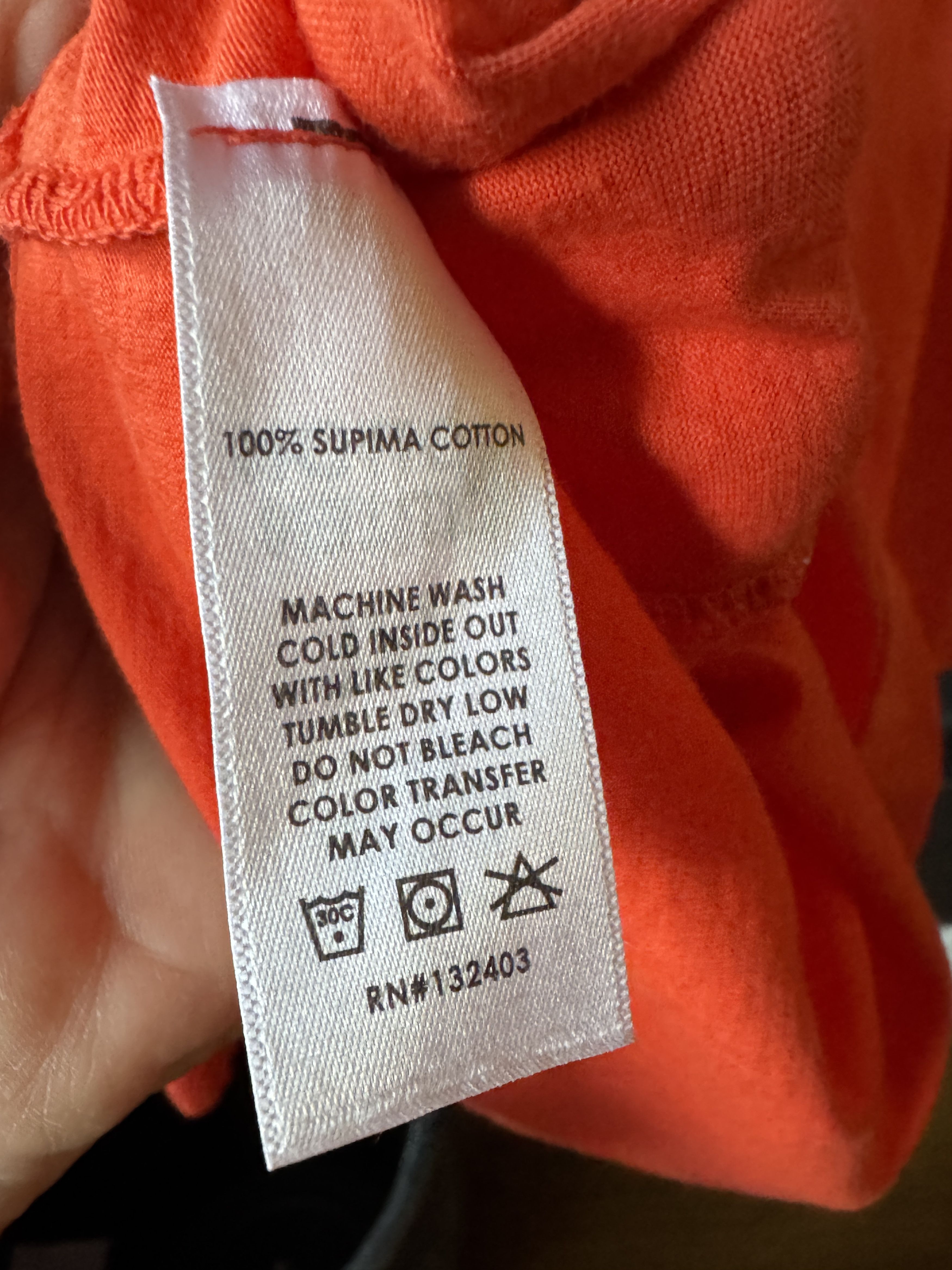 COTTONCITIZEN Over-Dye Cotton Citizen Prince Long Sleeve Orange Cast Size US XXL / EU 58 / 5 - 9 Thumbnail