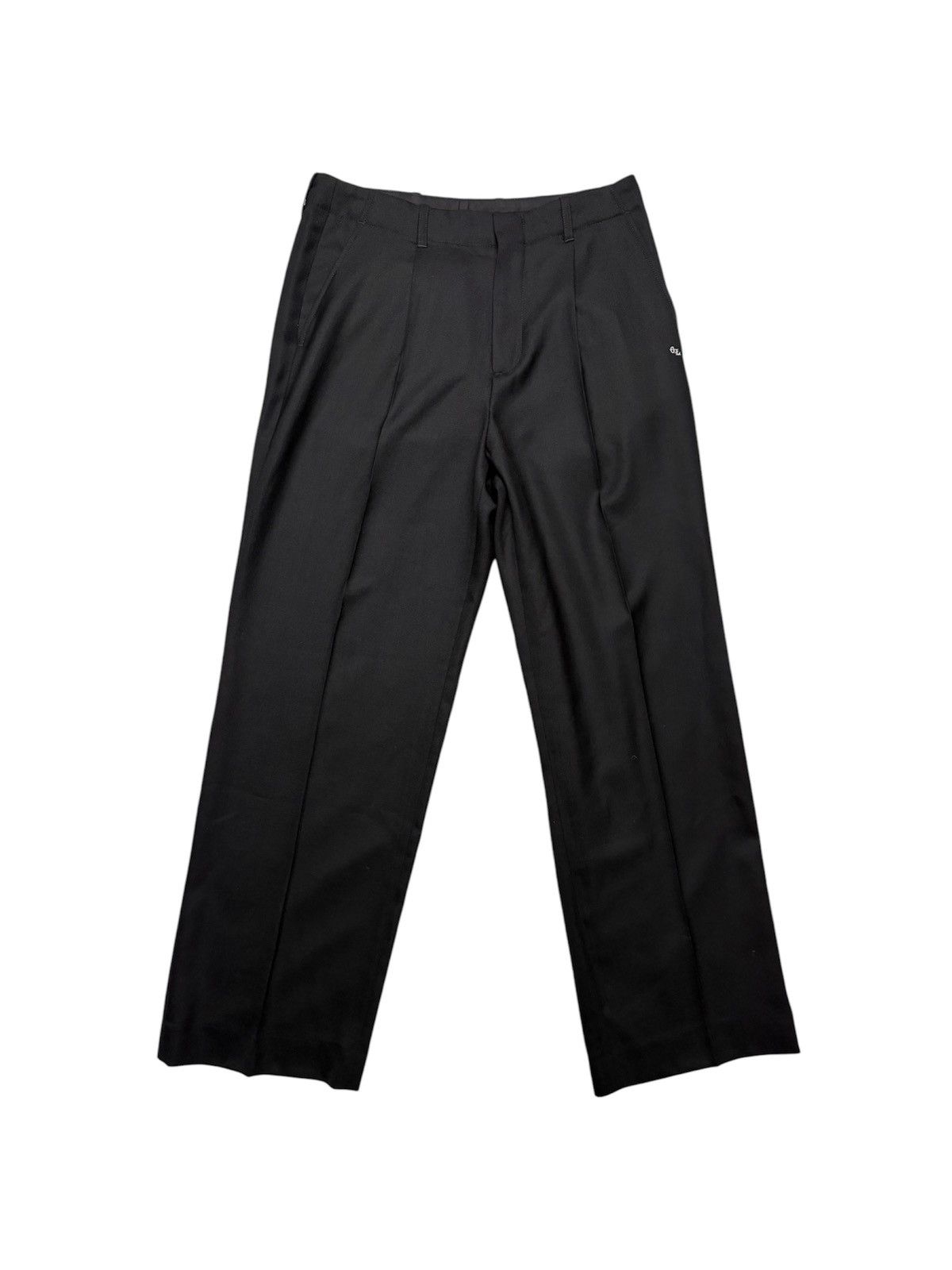 Our Legacy Borrowed Chino in Black Panama Wool Size US 30 / EU 46 - 3 Thumbnail