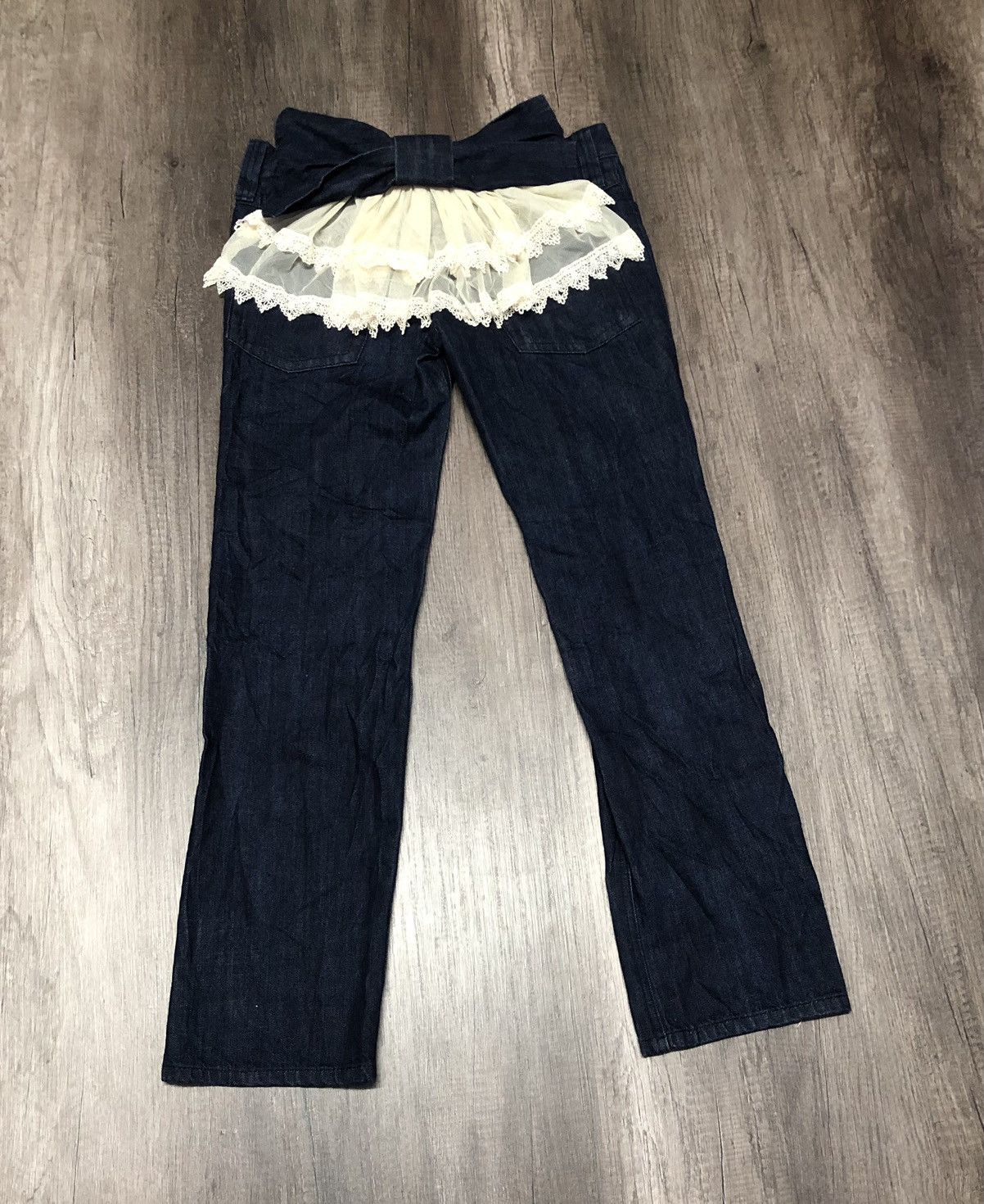 Designer × Japanese Brand Japanese Brand Rare Skirt Style Jeans Size 32" / US 10 / IT 46 - 9 Thumbnail