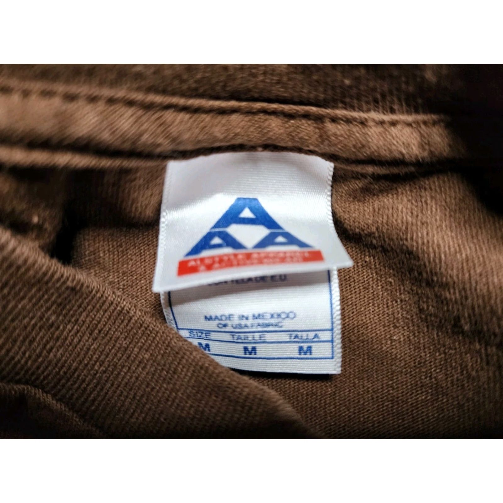 Vintage VINTAGE Alstyle Mens T-Shirt 90s Funny Foreplay Graphic Crew Neck Brown M Adult Medium Size US M / EU 48-50 / 2 - 4 Thumbnail