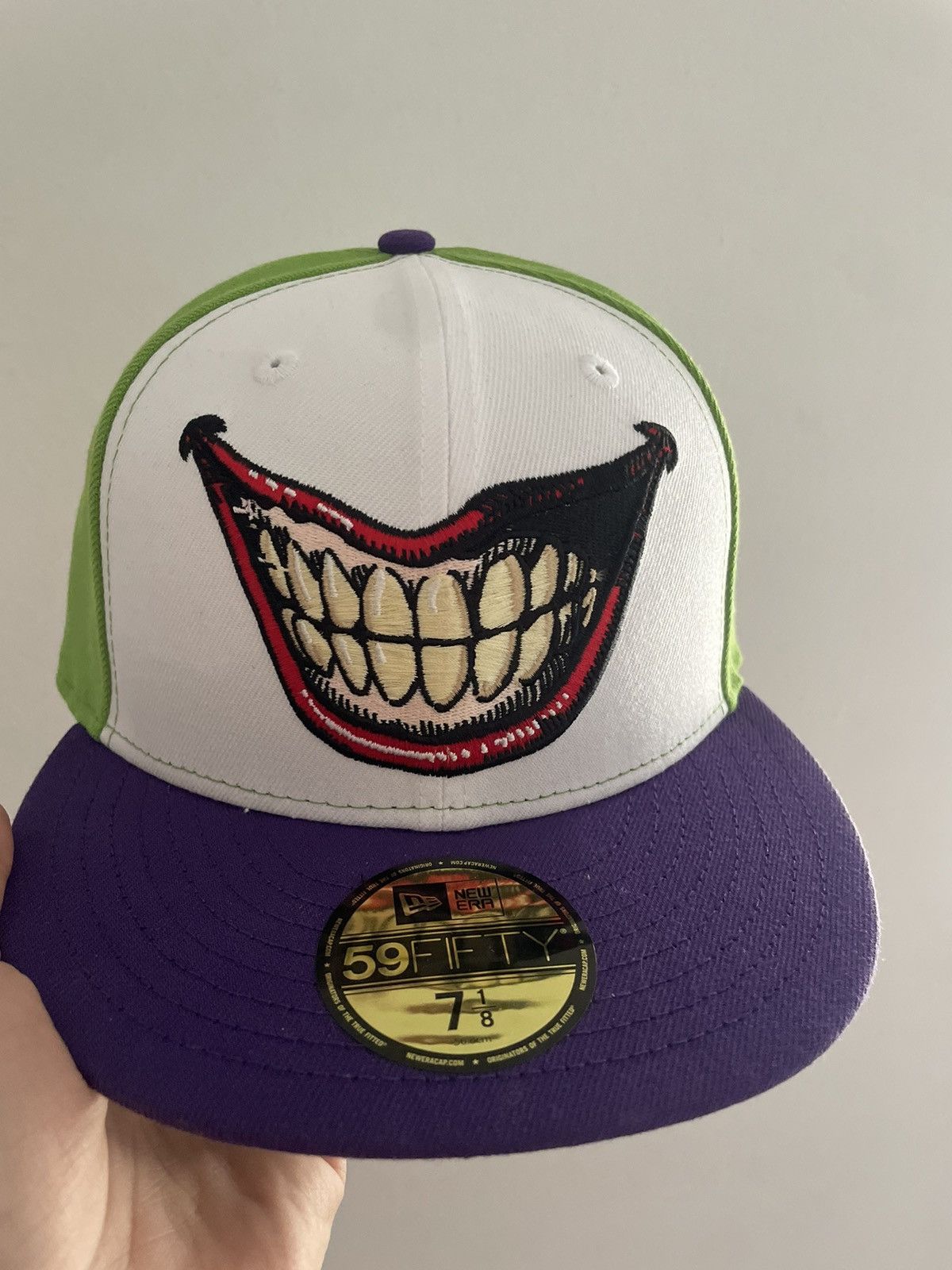 MyFitteds Myfitteds joker dc comics size 7 1/8 brand new in store ex Size ONE SIZE - 2 Thumbnail