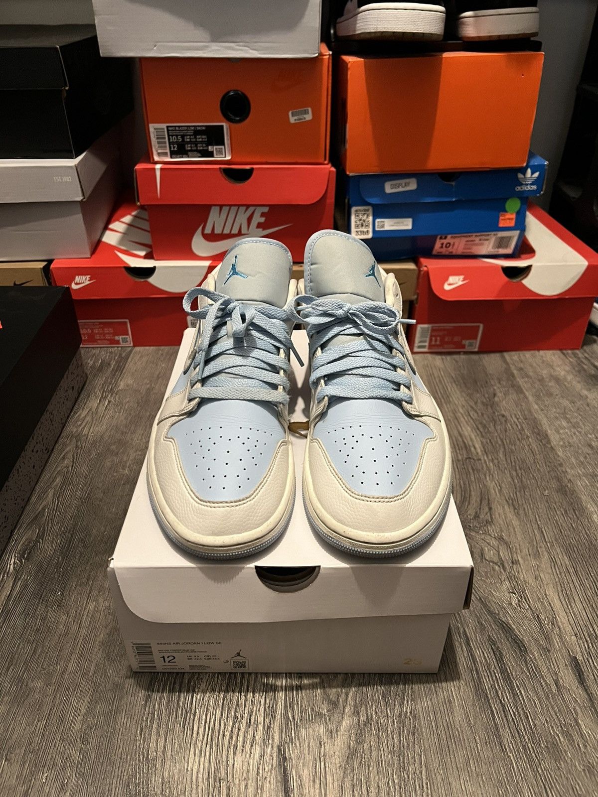 Jordan Brand Reverse Ice Low Jordan 1s Size US 10.5 / EU 43-44 - 2 Thumbnail