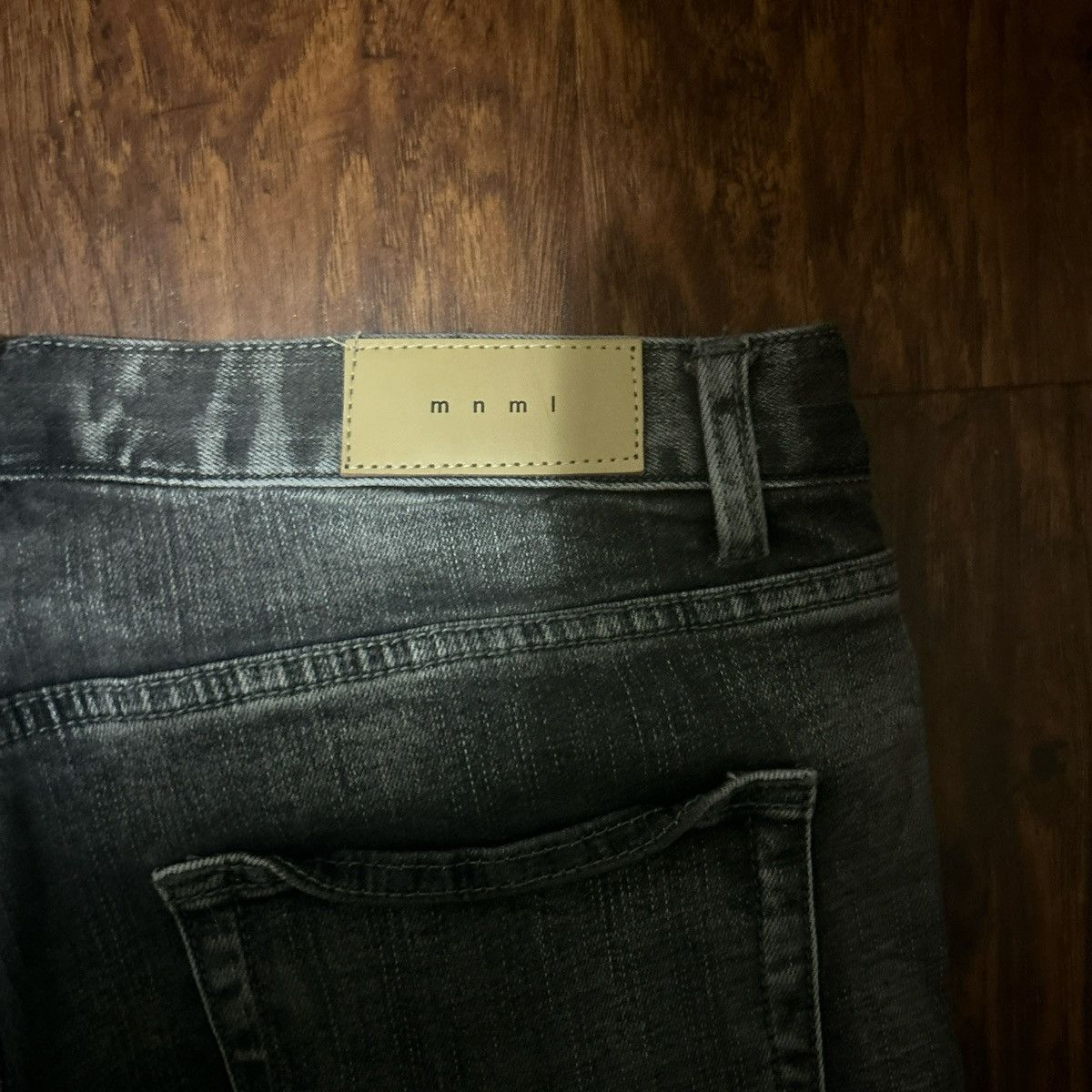 Other Grey/black straight leg y2k Mimi jeans!! Size US 33 - 6 Thumbnail
