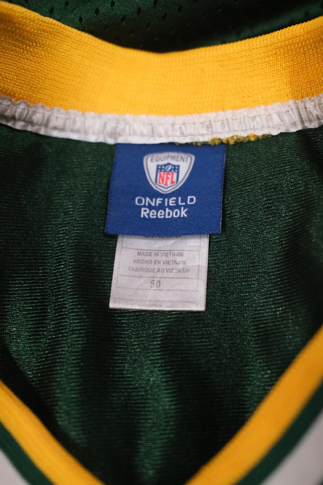 Reebok Reebok Green Bay Packers Rodgers #12 Football Jersey Size US XL / EU 56 / 4 - 7 Thumbnail