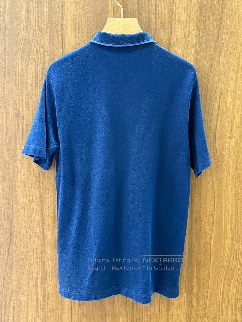 Hermes Hermes Blue short-sleeve polo shirt Size US M / EU 48-50 / 2 - 2 Thumbnail